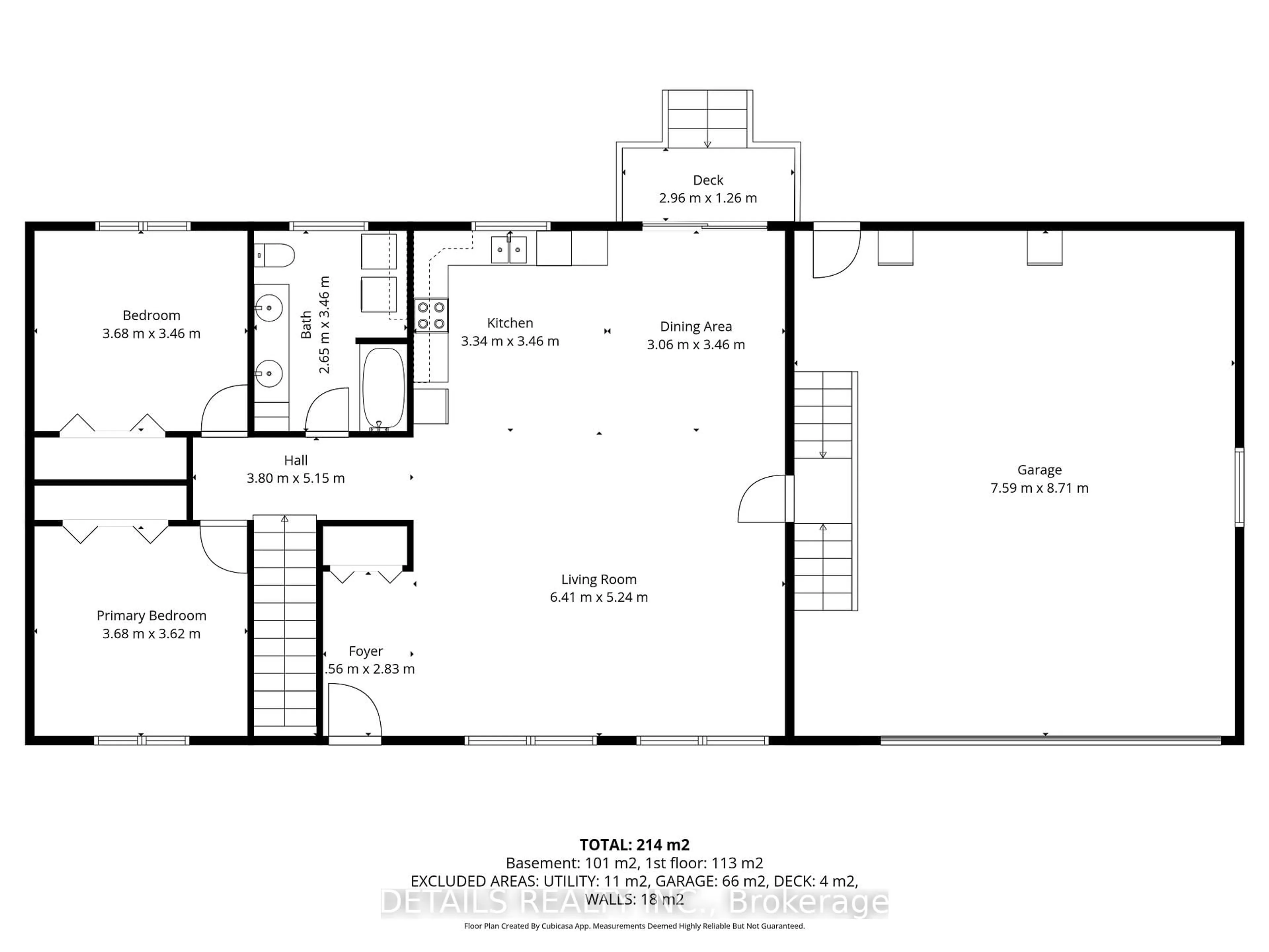 Floor plan for 1408 Merkley Rd, North Dundas Ontario K0C 2K0