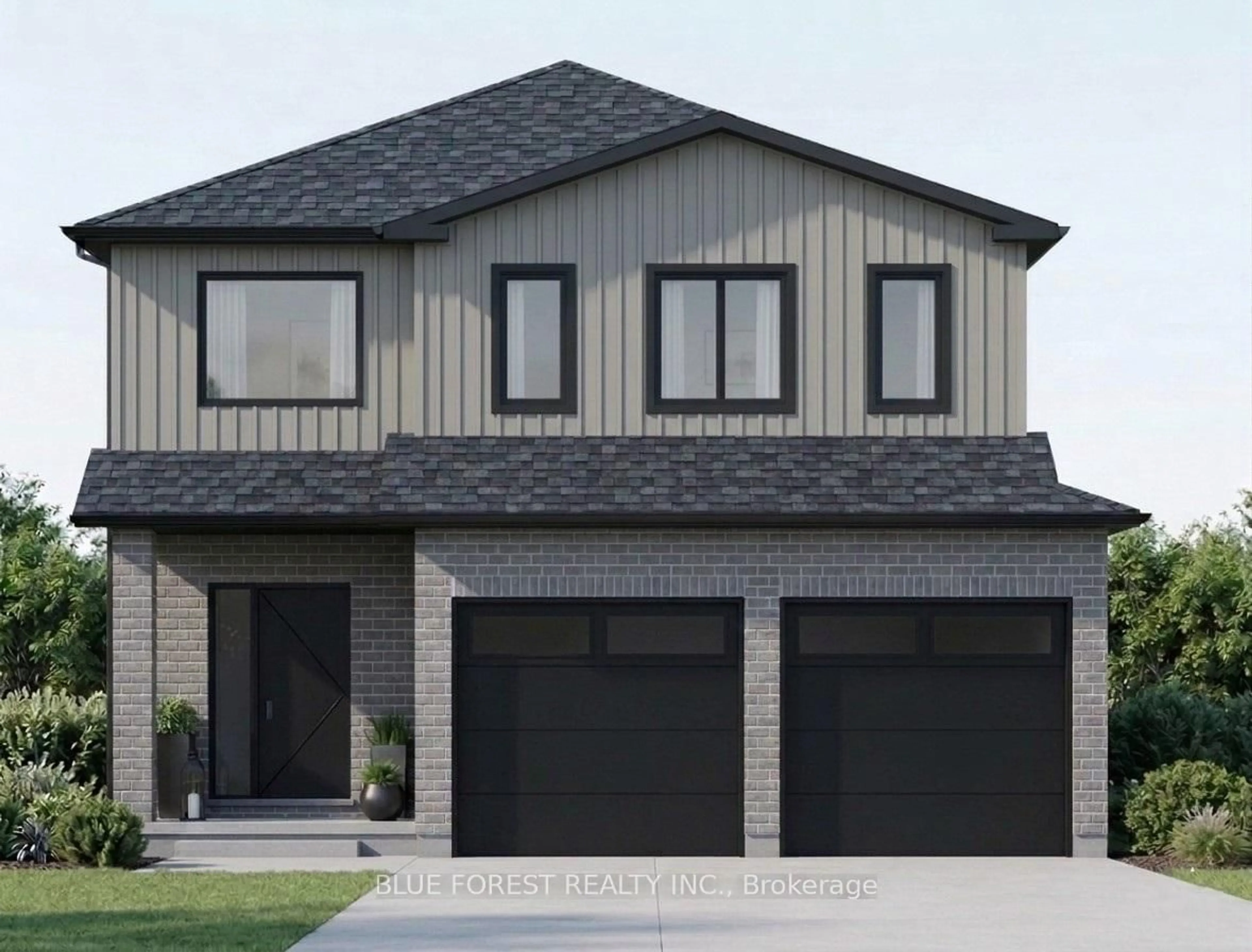 Home with brick exterior material, street for Lot 43 Beer Cres, Strathroy-Caradoc Ontario N7G 3K5