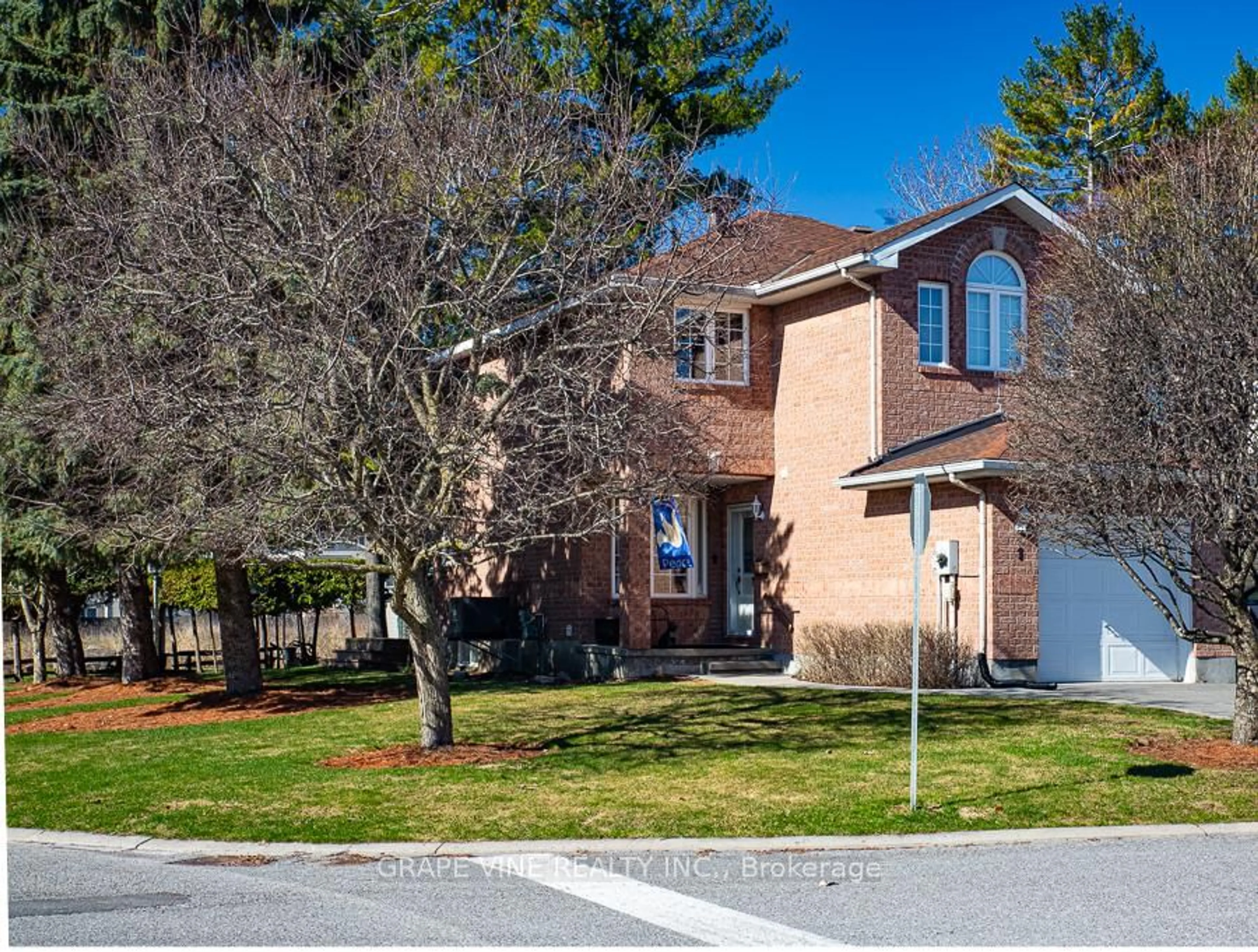 Home with brick exterior material, street for 1 Newcastle Ave, Ottawa Ontario K2K 2R2