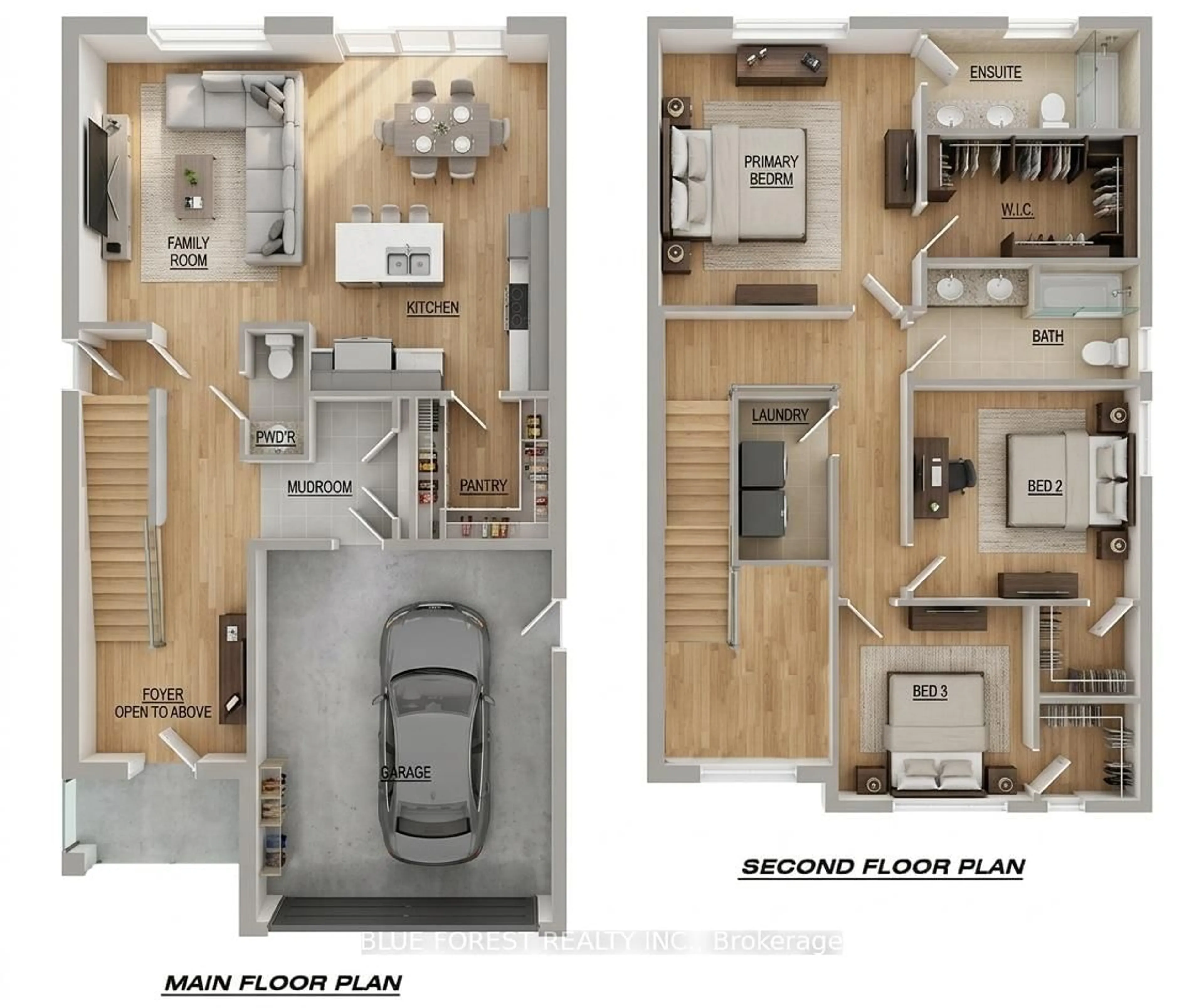 Floor plan for Lot 88 Beer Cres, Strathroy-Caradoc Ontario N7G 3K5