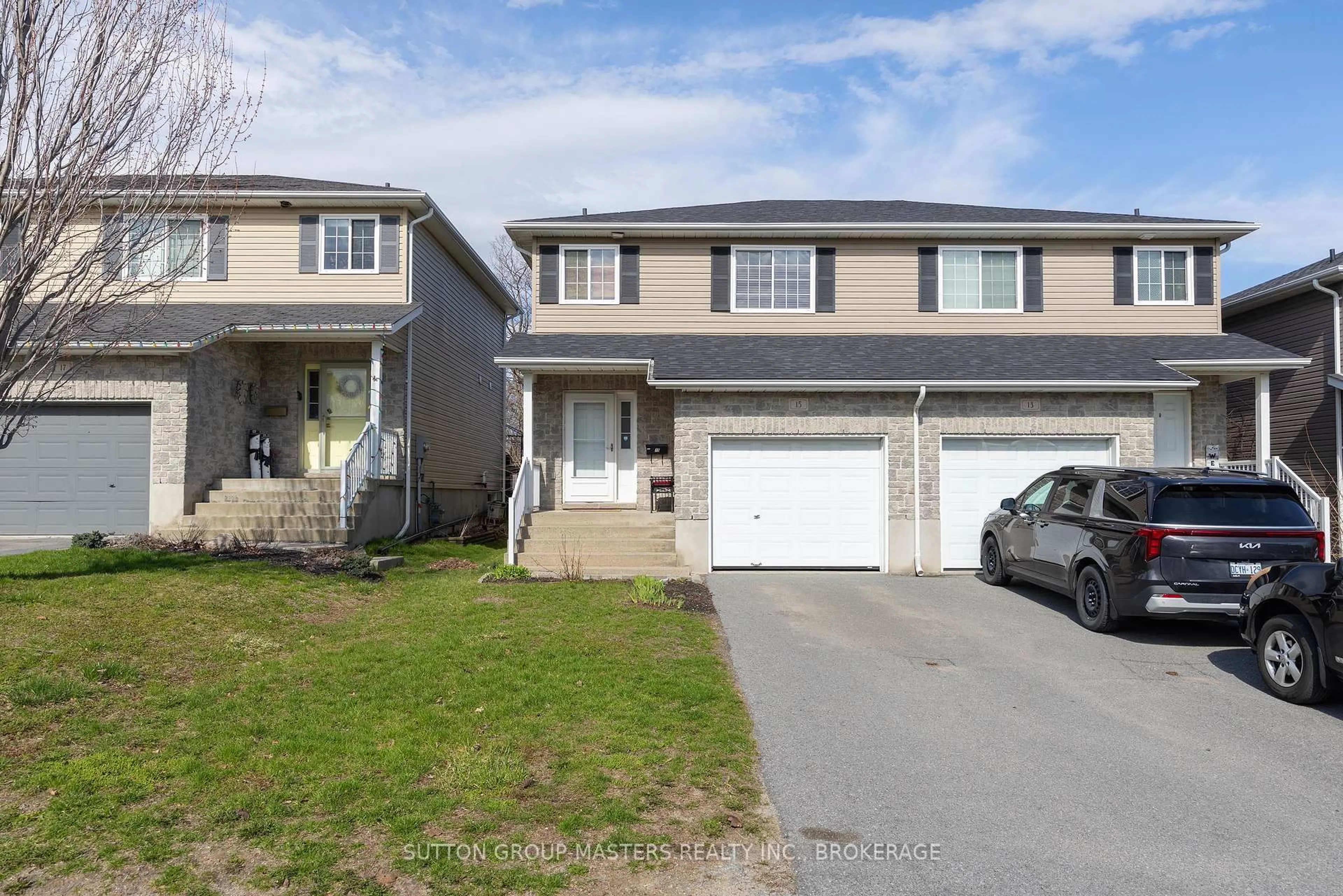 A pic from outside/outdoor area/front of a property/back of a property/a pic from drone, street for 15 Karlee Crt, Kingston Ontario K7K 0C5
