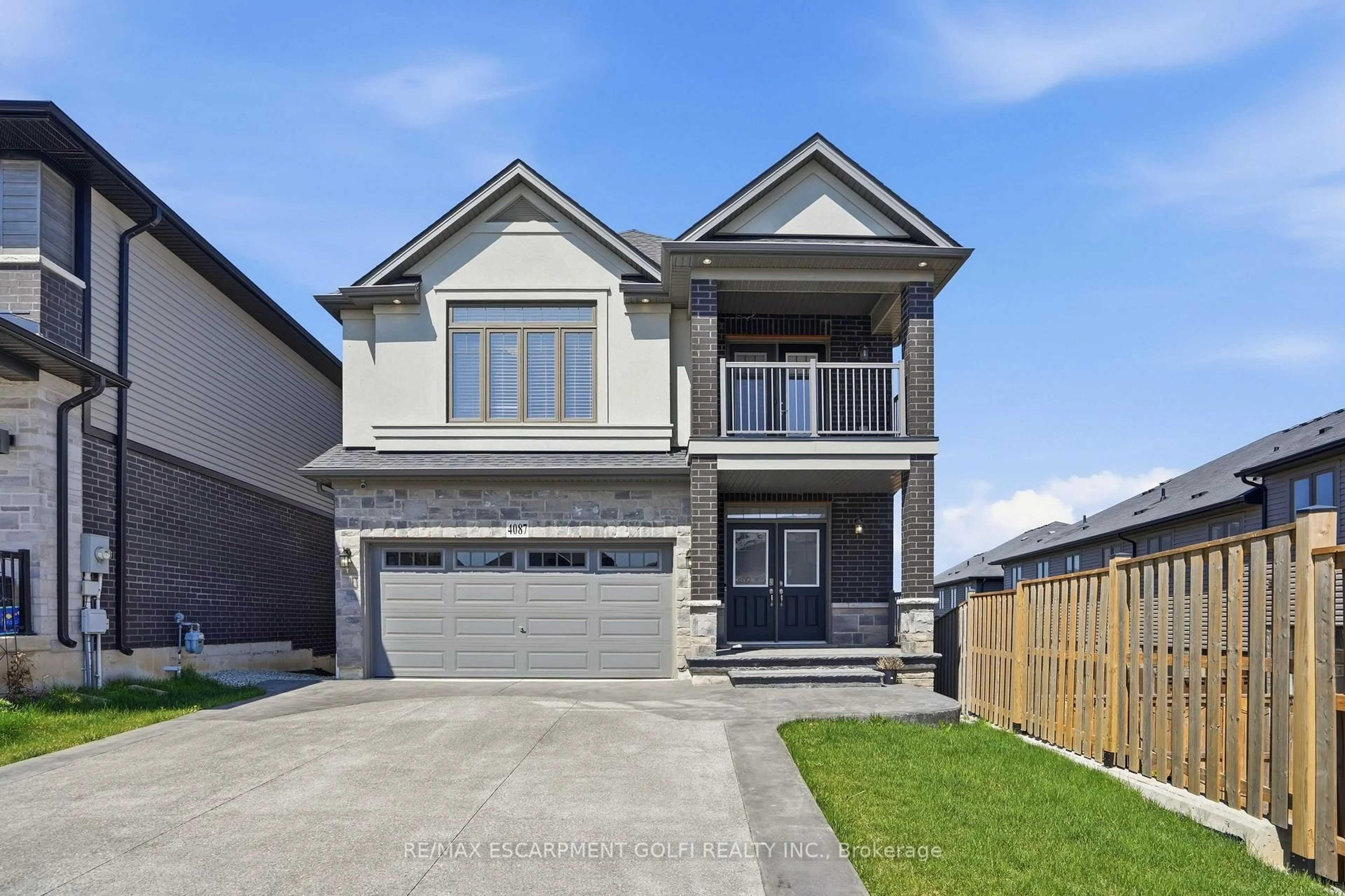 Home with brick exterior material, street for 4087 Healing St, Lincoln Ontario L3J 0S3