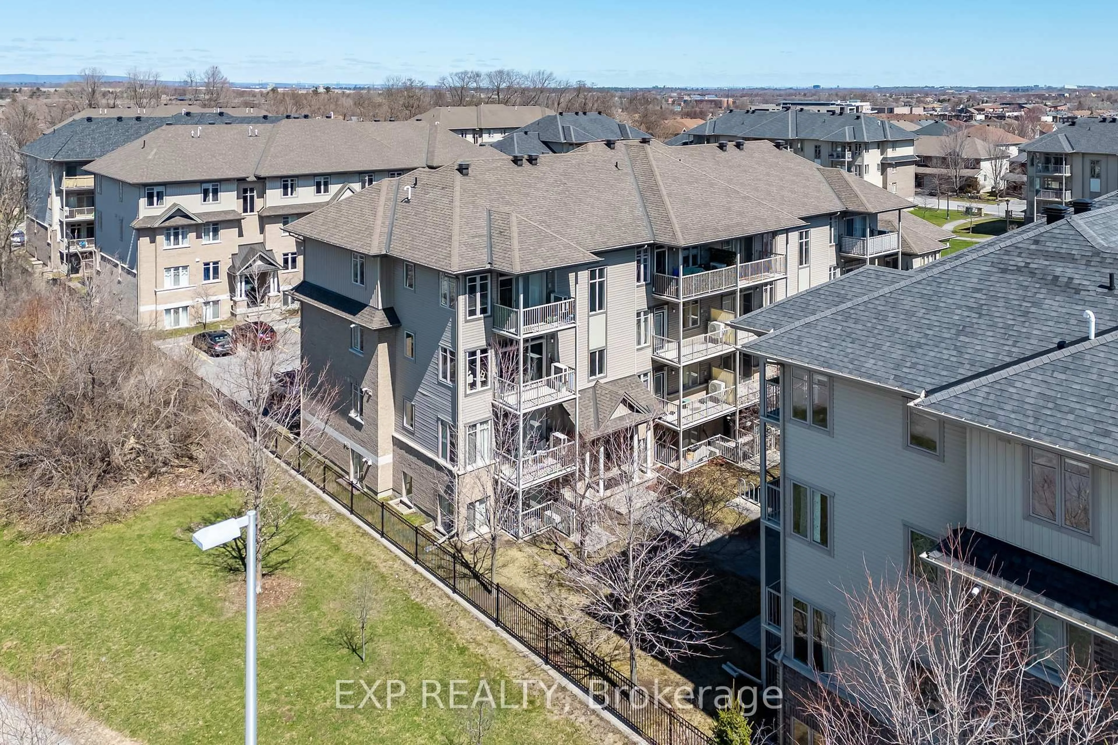 A pic from outside/outdoor area/front of a property/back of a property/a pic from drone, city buildings view from balcony for 67 Tipperary Private #E, Ottawa Ontario K2J 2T3