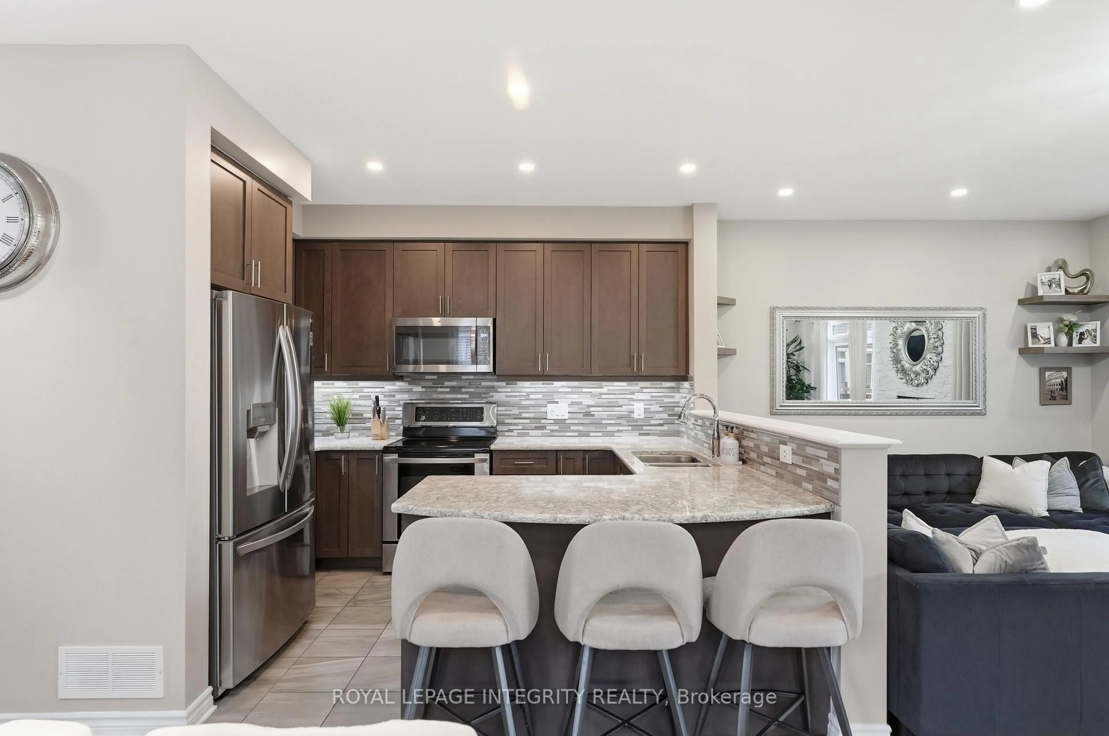 Contemporary kitchen, ceramic/tile floor for 512 Vivera Pl, Ottawa Ontario K2S 1B9