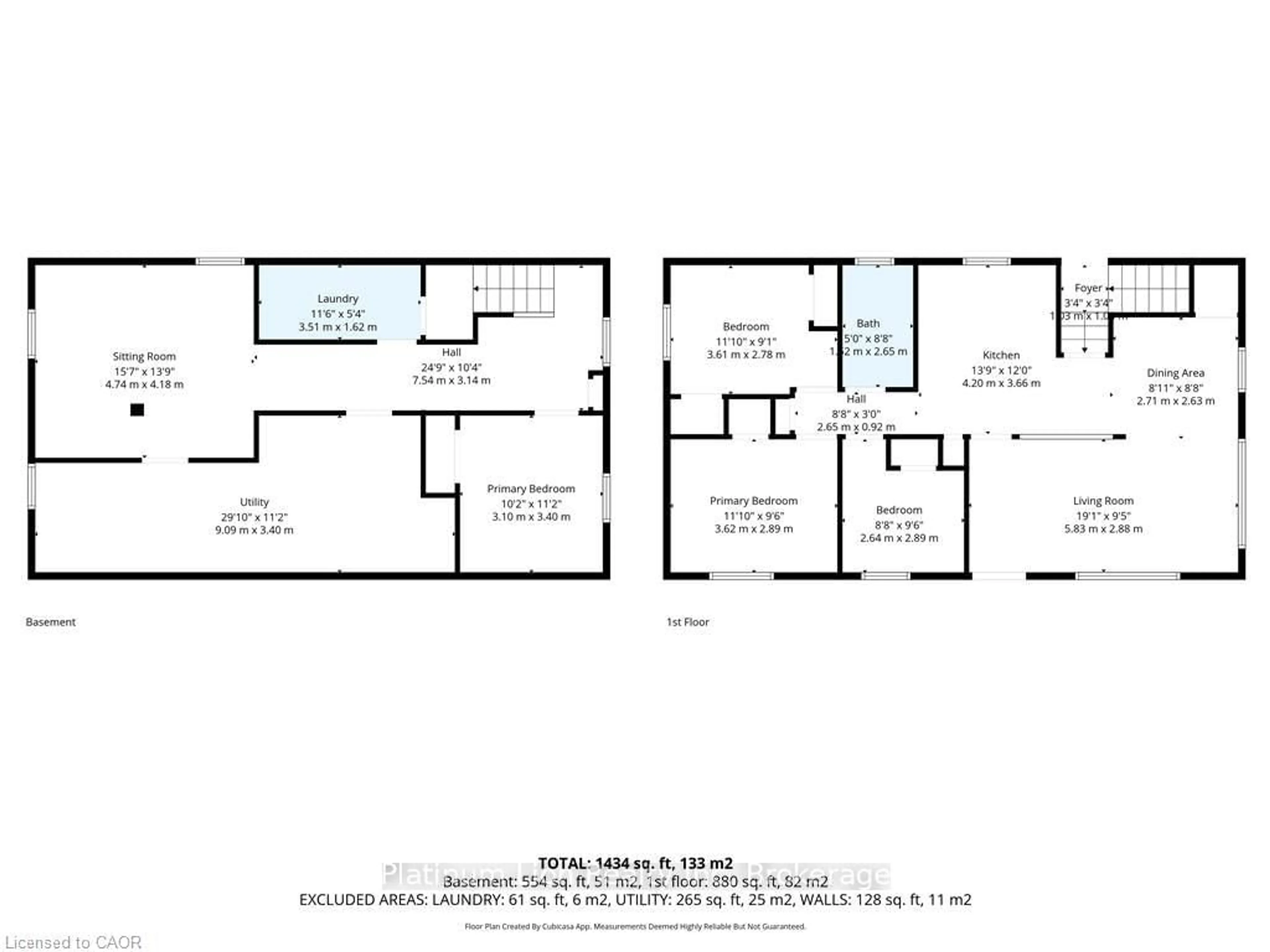 Floor plan for 393 Nelson St, Brantford Ontario N3S 4E6