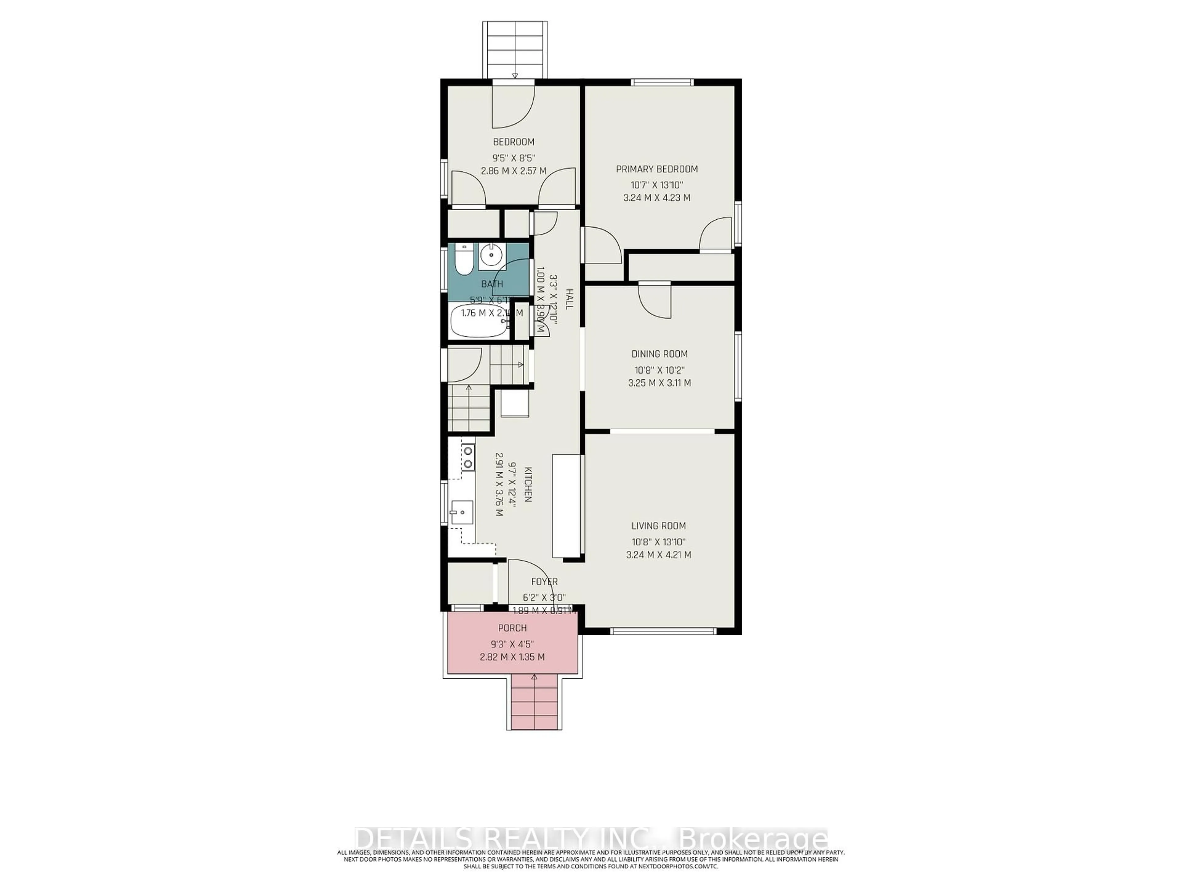 Floor plan for 189 Gladu St, Ottawa Ontario K1L 6N3