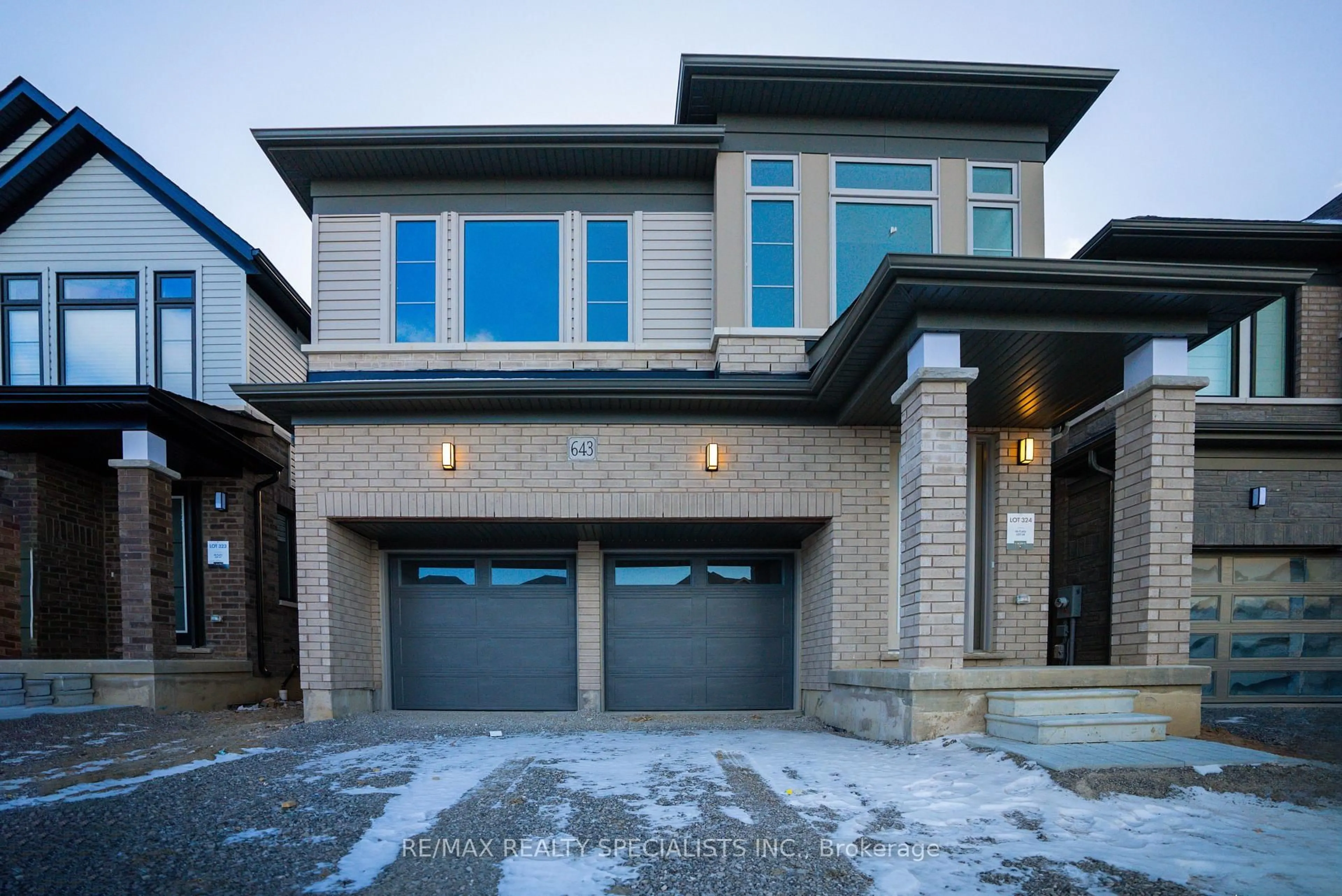 Home with brick exterior material, street for 643 Windwood Dr, Hamilton Ontario L0R 1C0