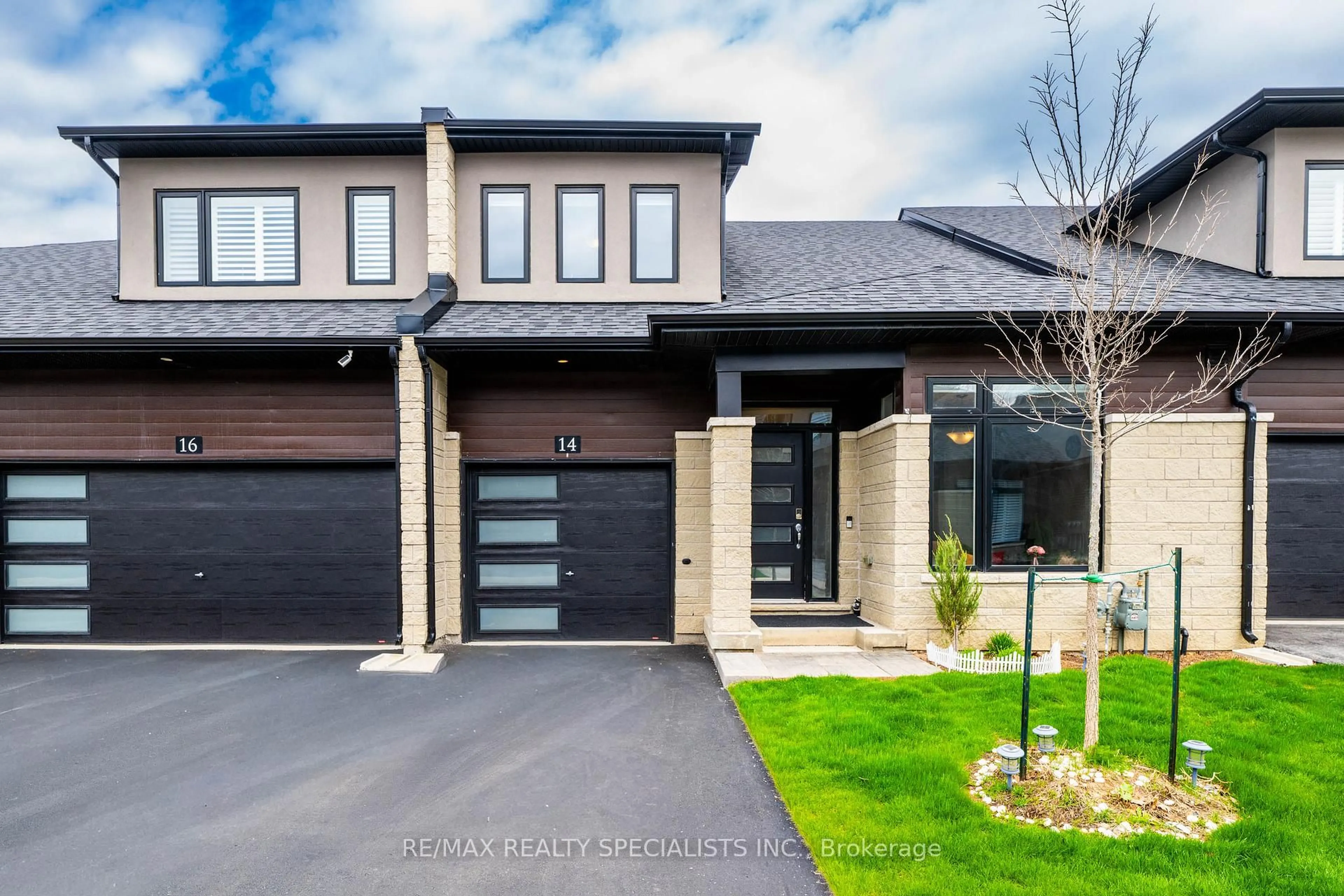 Home with brick exterior material, street for 14 Welch Lane, Hamilton Ontario L9C 0G1