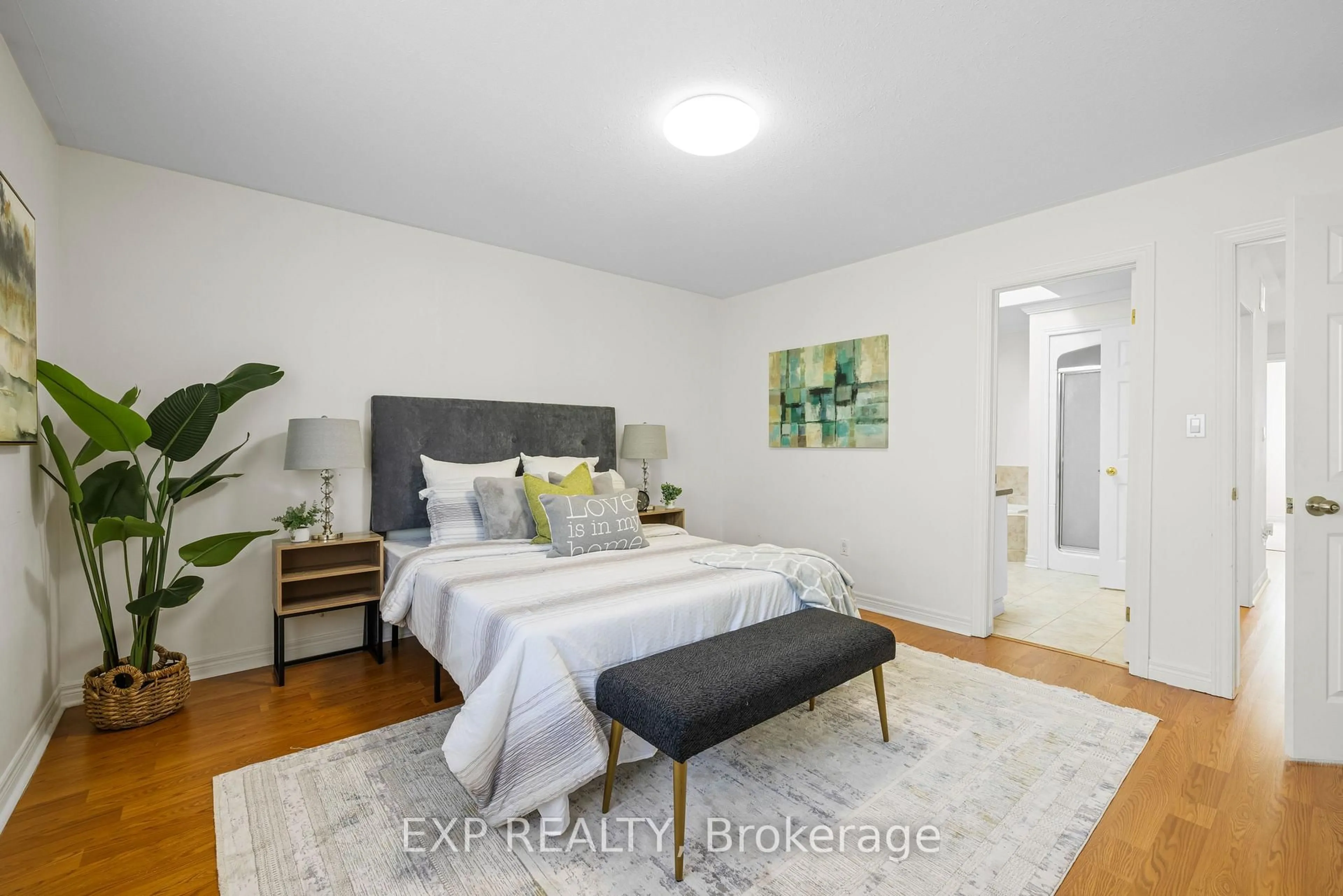 Bedroom with bed, unknown for 8A Hainer St, St. Catharines Ontario L2S 1M4