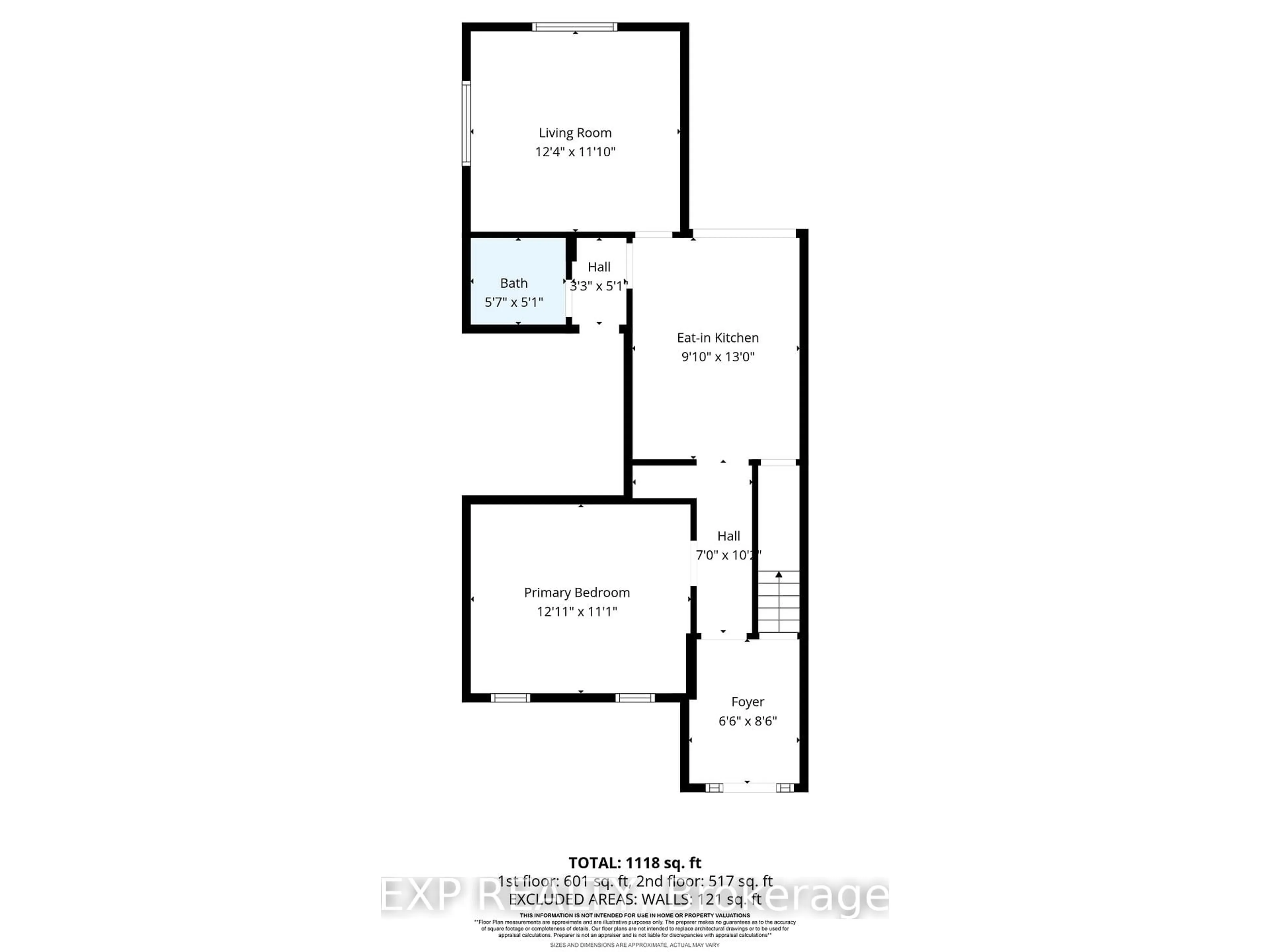 Floor plan for 211 Rebecca St, Hamilton Ontario L8R 1C2