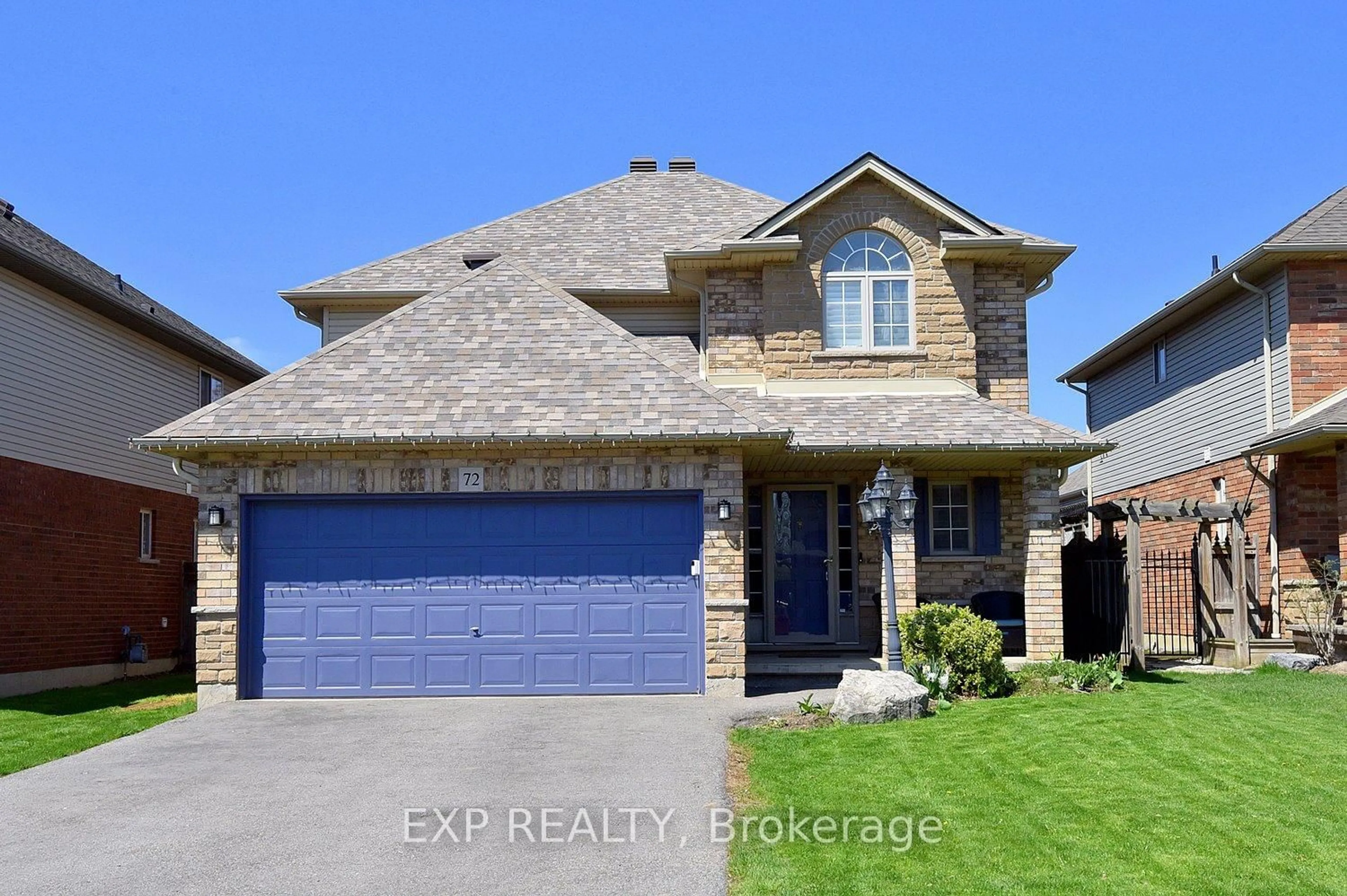 Home with brick exterior material, street for 72 Etherington Cres, Hamilton Ontario L0R 1C0