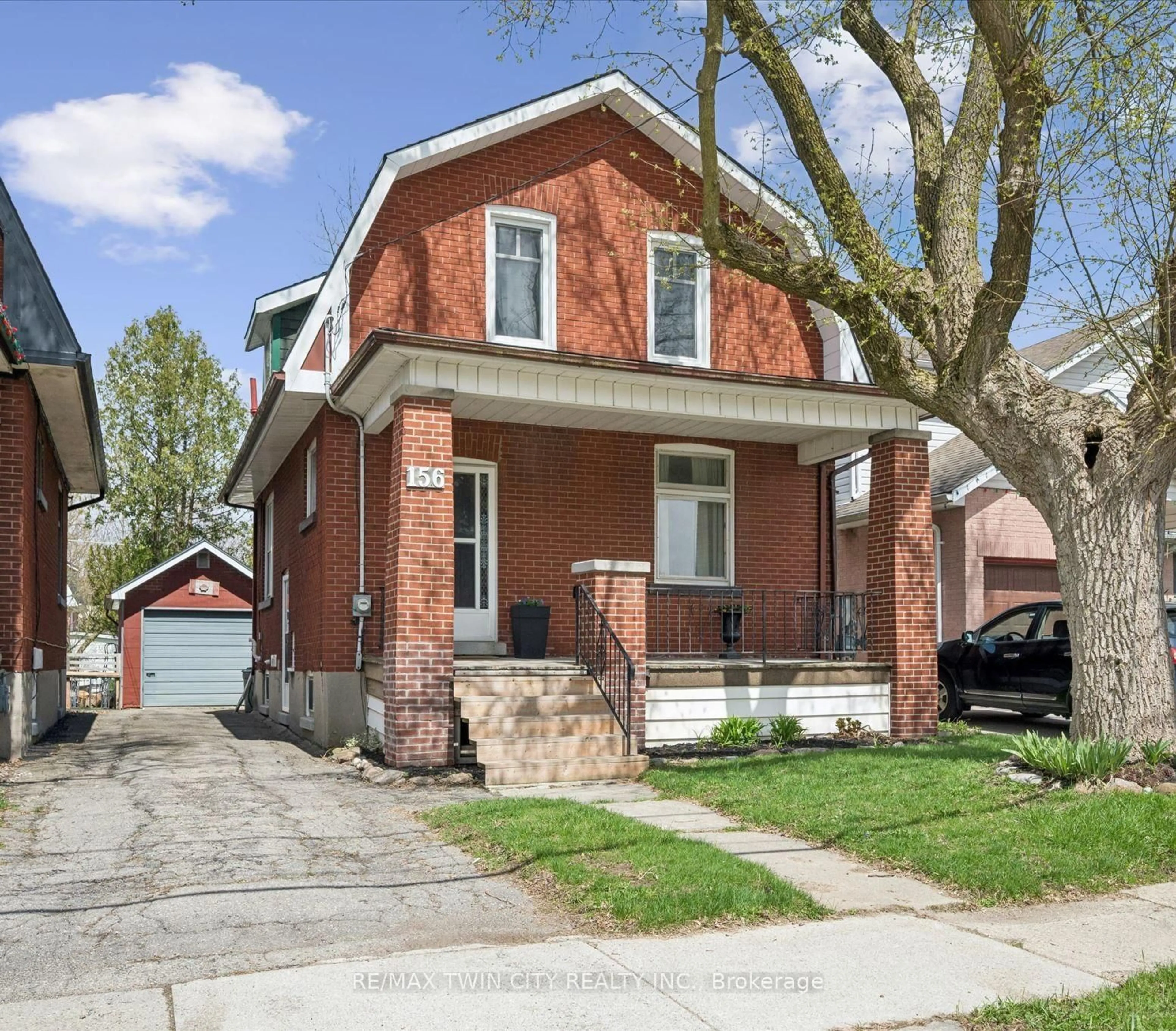 Home with brick exterior material, street for 156 Norfolk St, Stratford Ontario N5A 3Y9