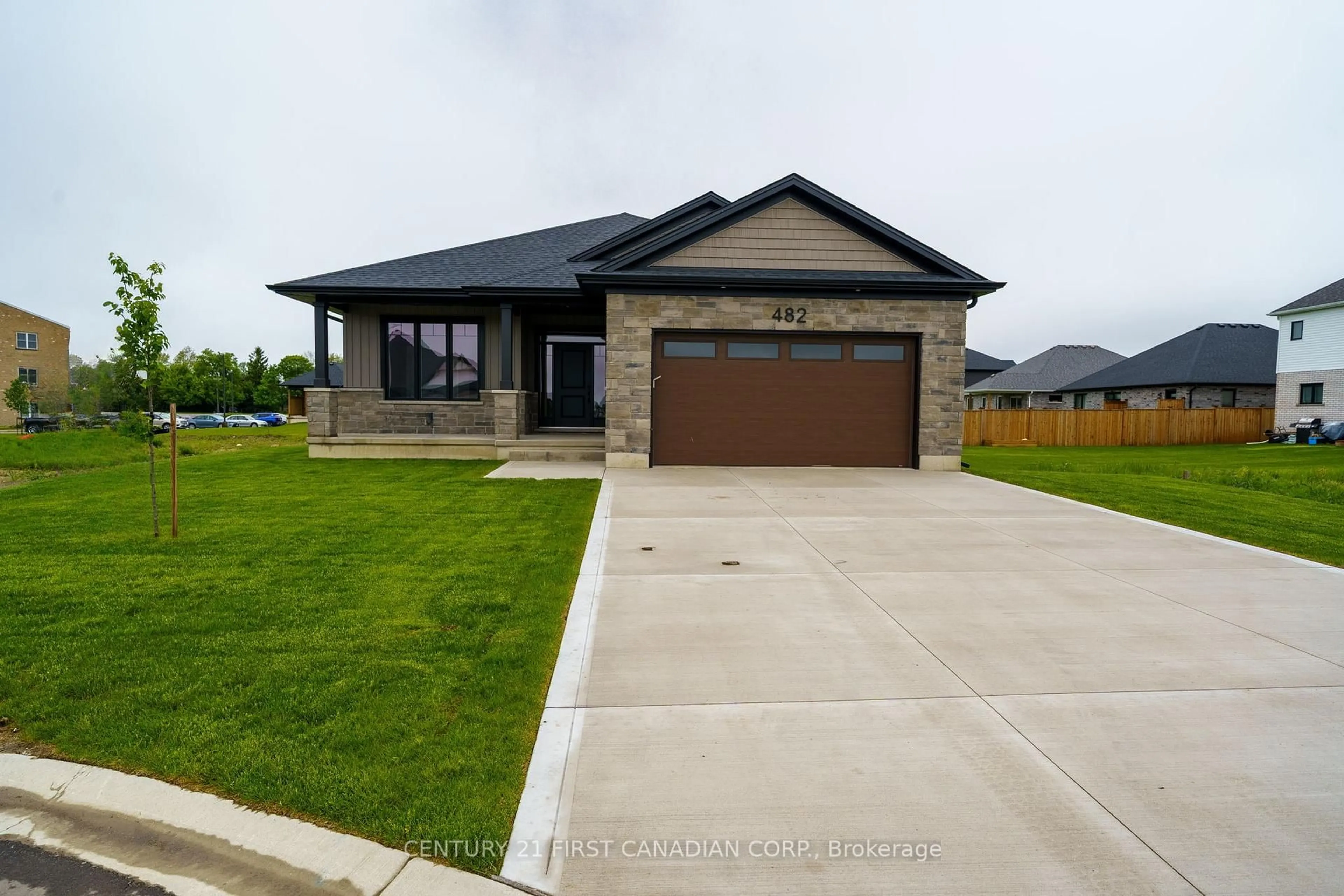 Home with brick exterior material, street for 482 Julianna Crt, Plympton-Wyoming Ontario N0N 1T0