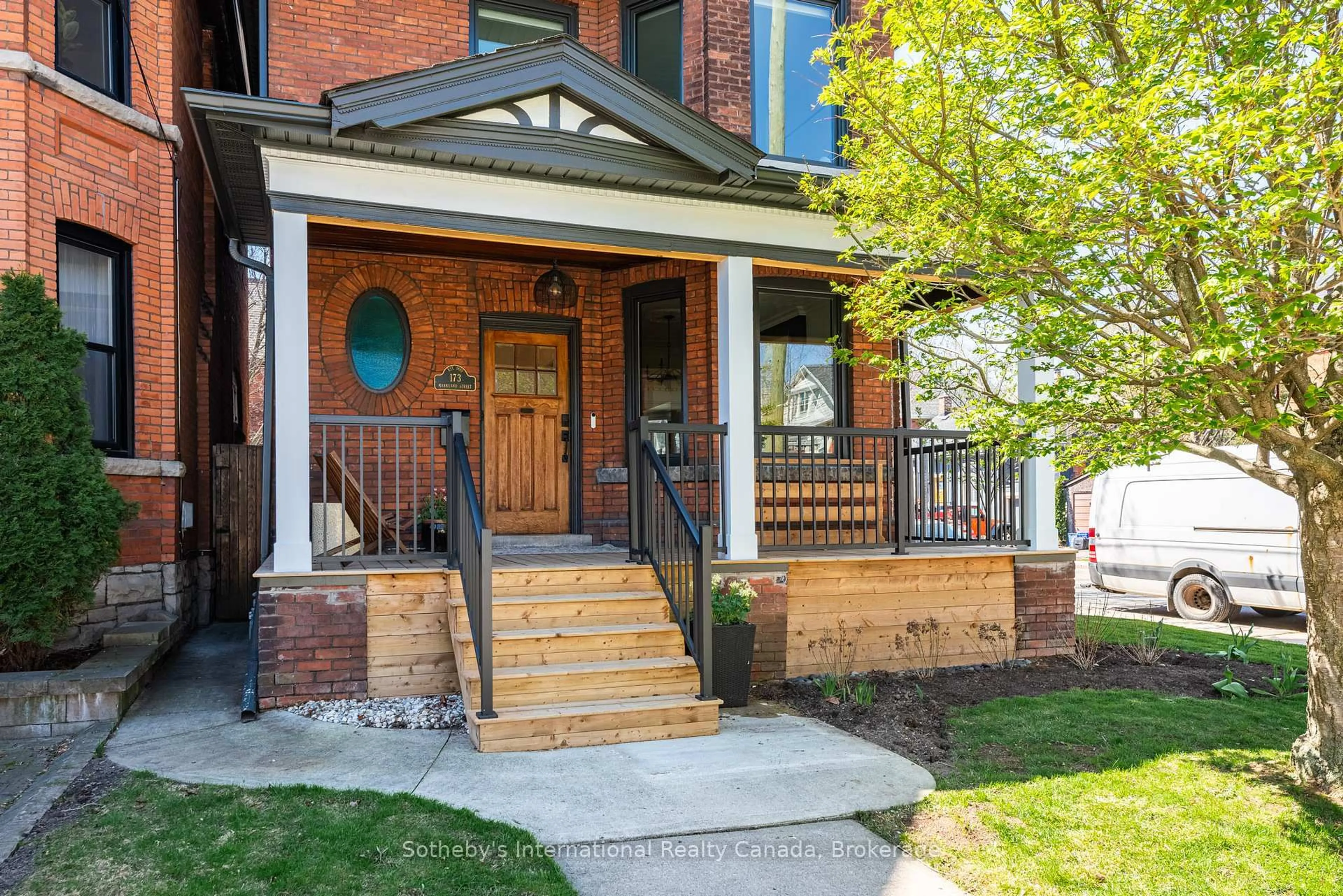 Home with brick exterior material, street for 173 Markland St, Hamilton Ontario L8P 2K6