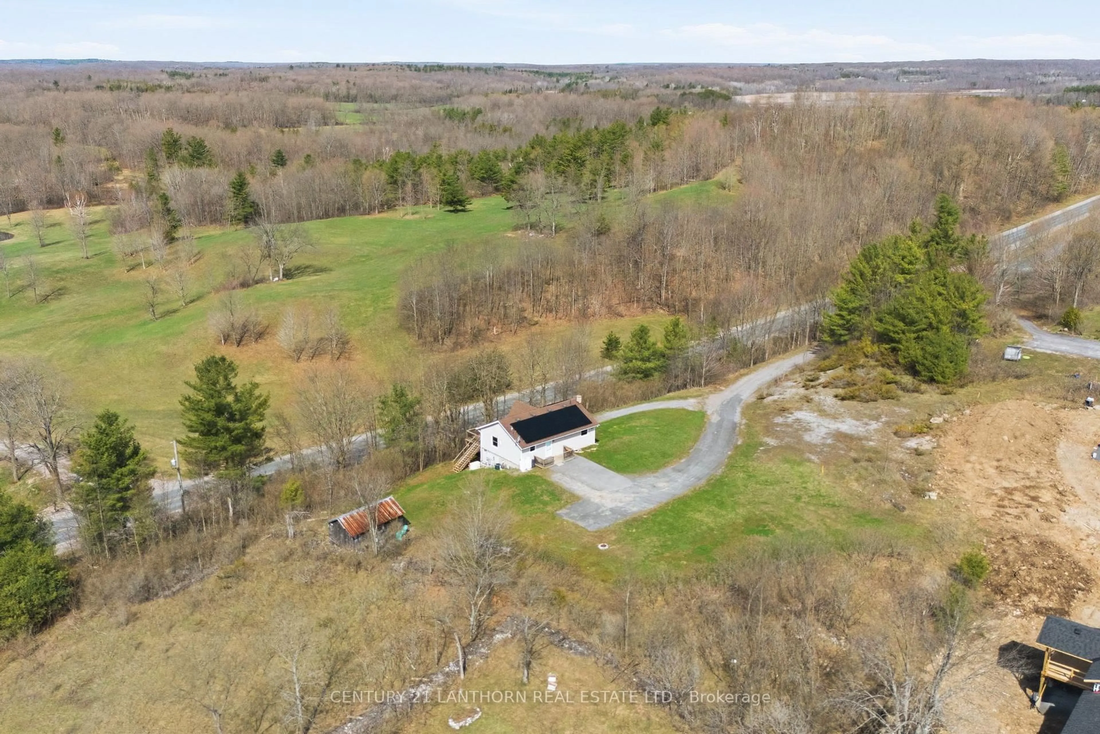 A pic from outside/outdoor area/front of a property/back of a property/a pic from drone, unknown for 656 A Cooper Rd, Madoc Ontario K0K 2K0
