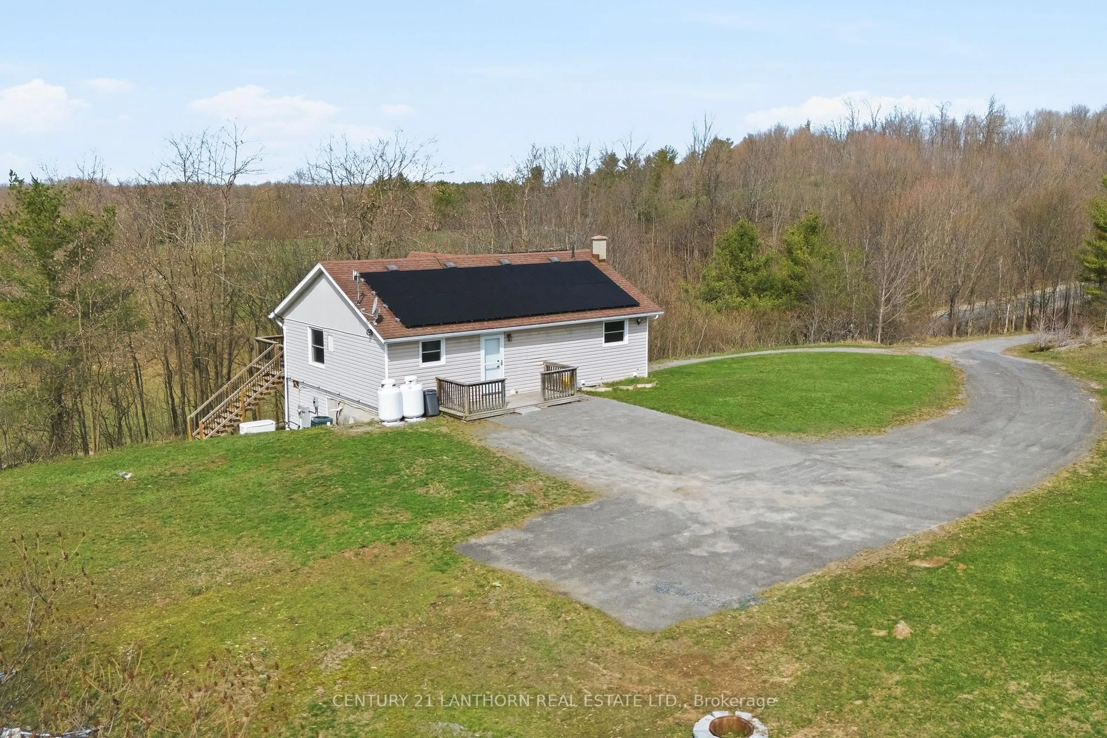 A pic from outside/outdoor area/front of a property/back of a property/a pic from drone, unknown for 656 A Cooper Rd, Madoc Ontario K0K 2K0