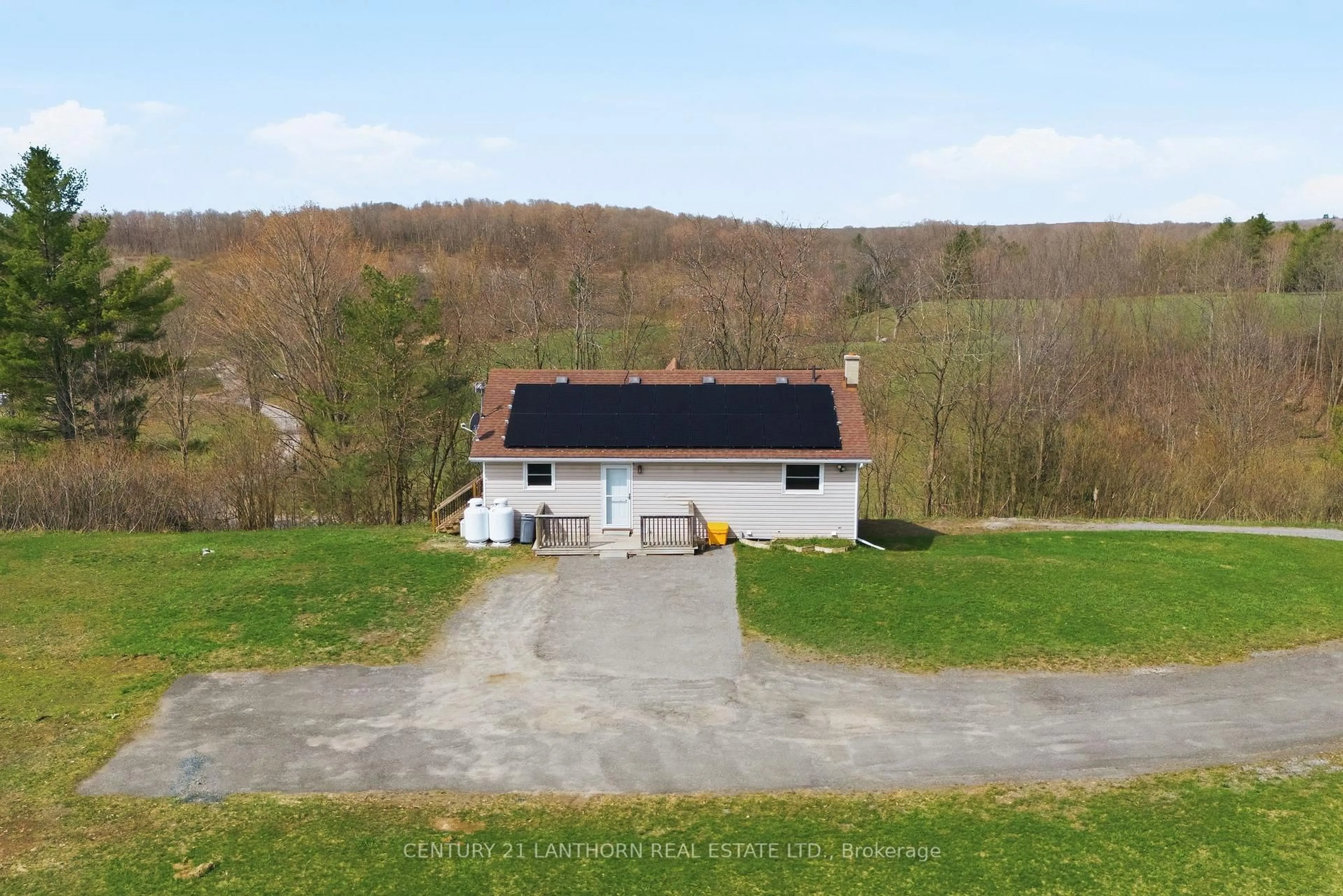 A pic from outside/outdoor area/front of a property/back of a property/a pic from drone, building for 656 A Cooper Rd, Madoc Ontario K0K 2K0