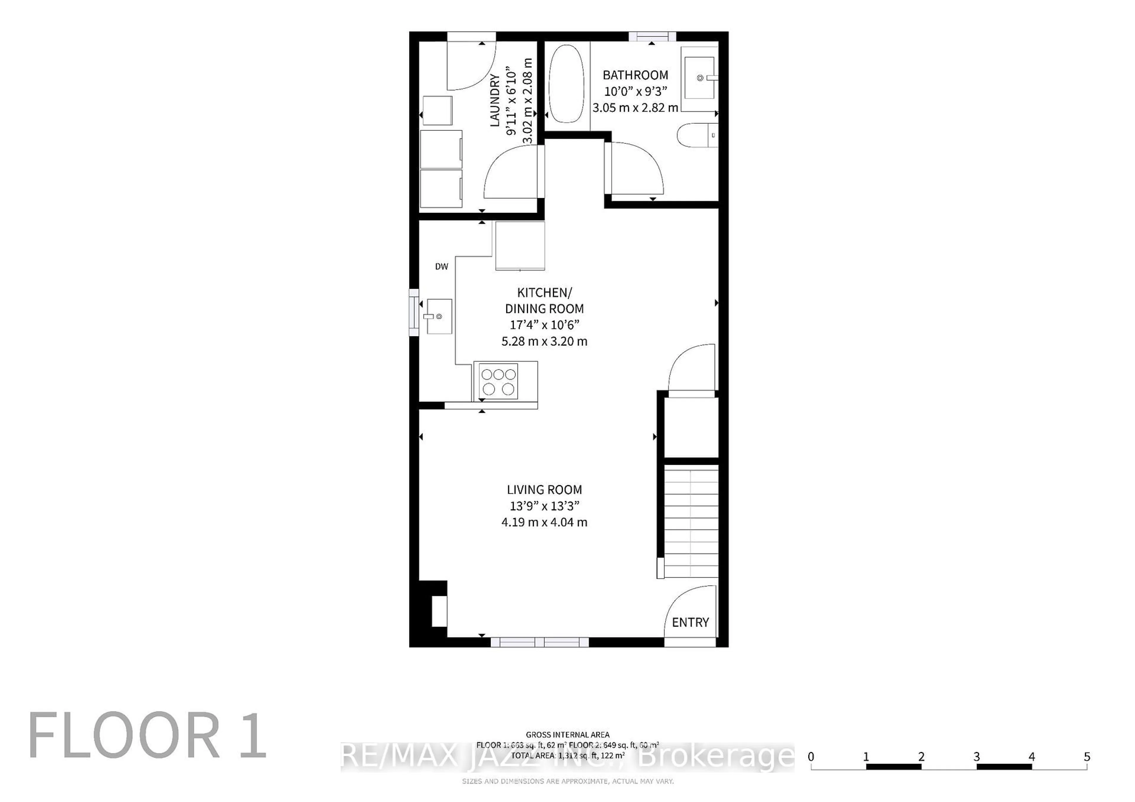 Floor plan for 81 Harcourt St, Port Hope Ontario L1A 1M3