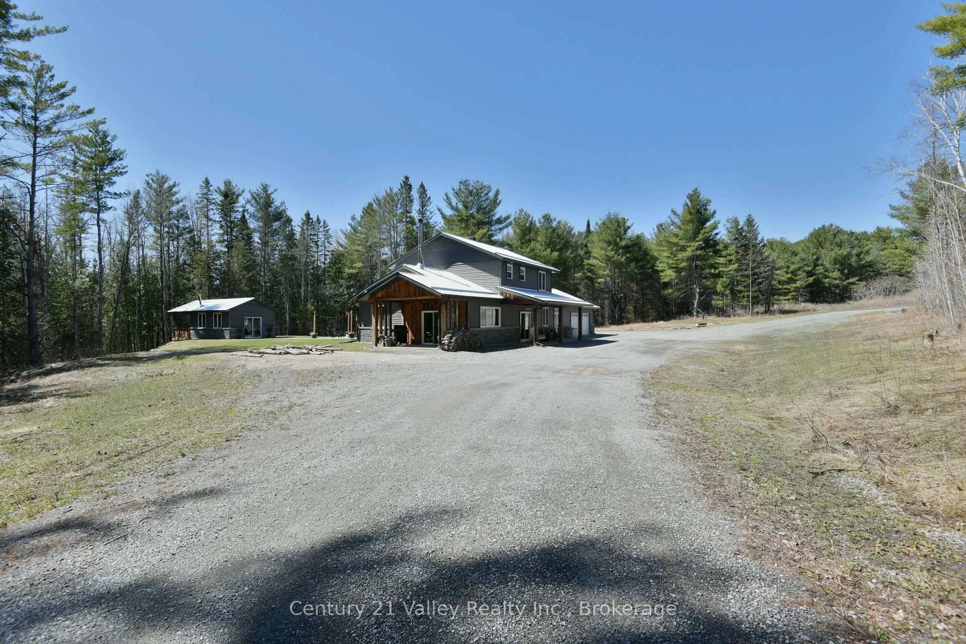 A pic from outside/outdoor area/front of a property/back of a property/a pic from drone, mountain view for 87 Brydges Rd, Burnstown Ontario K0J 1G0
