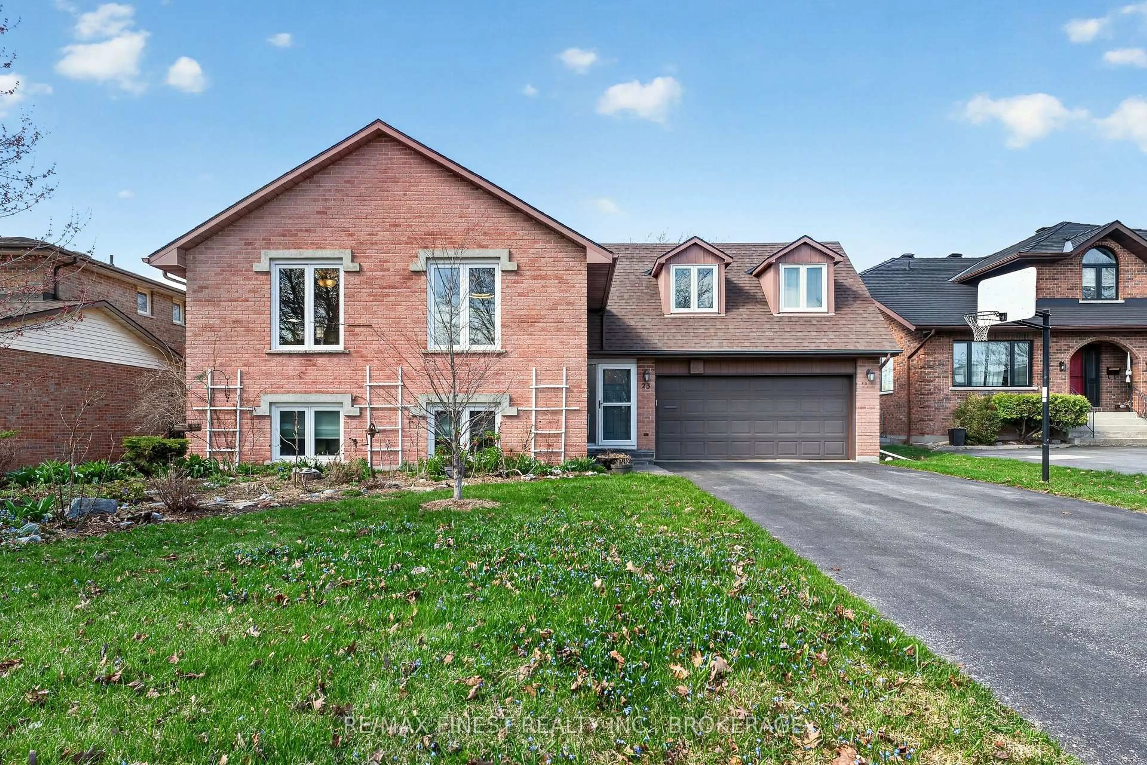 Home with brick exterior material, street for 23 Old Oak Rd, Kingston Ontario K7M 7C3