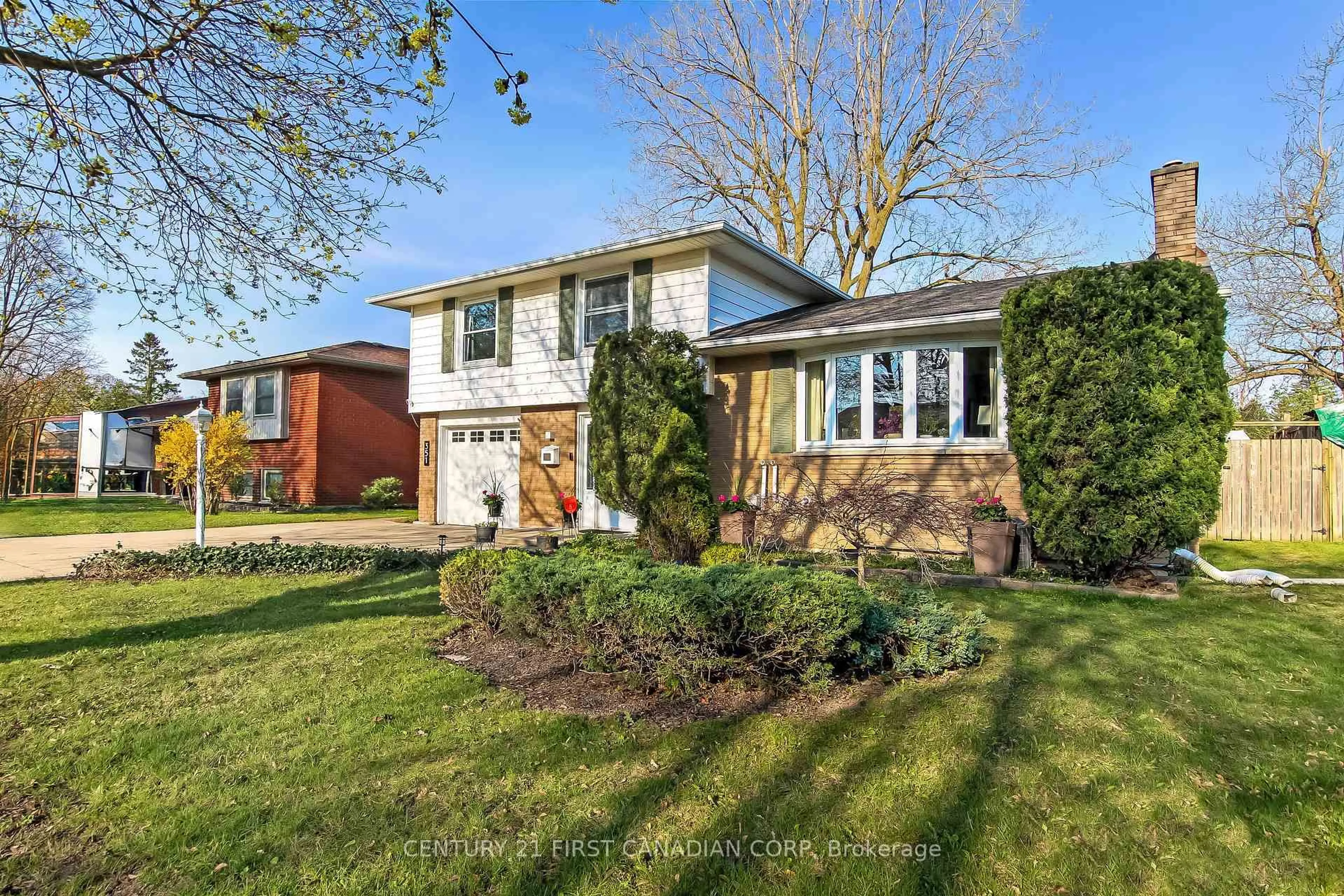 Home with brick exterior material, street for 351 Base Line Rd, London South Ontario N6J 1W5