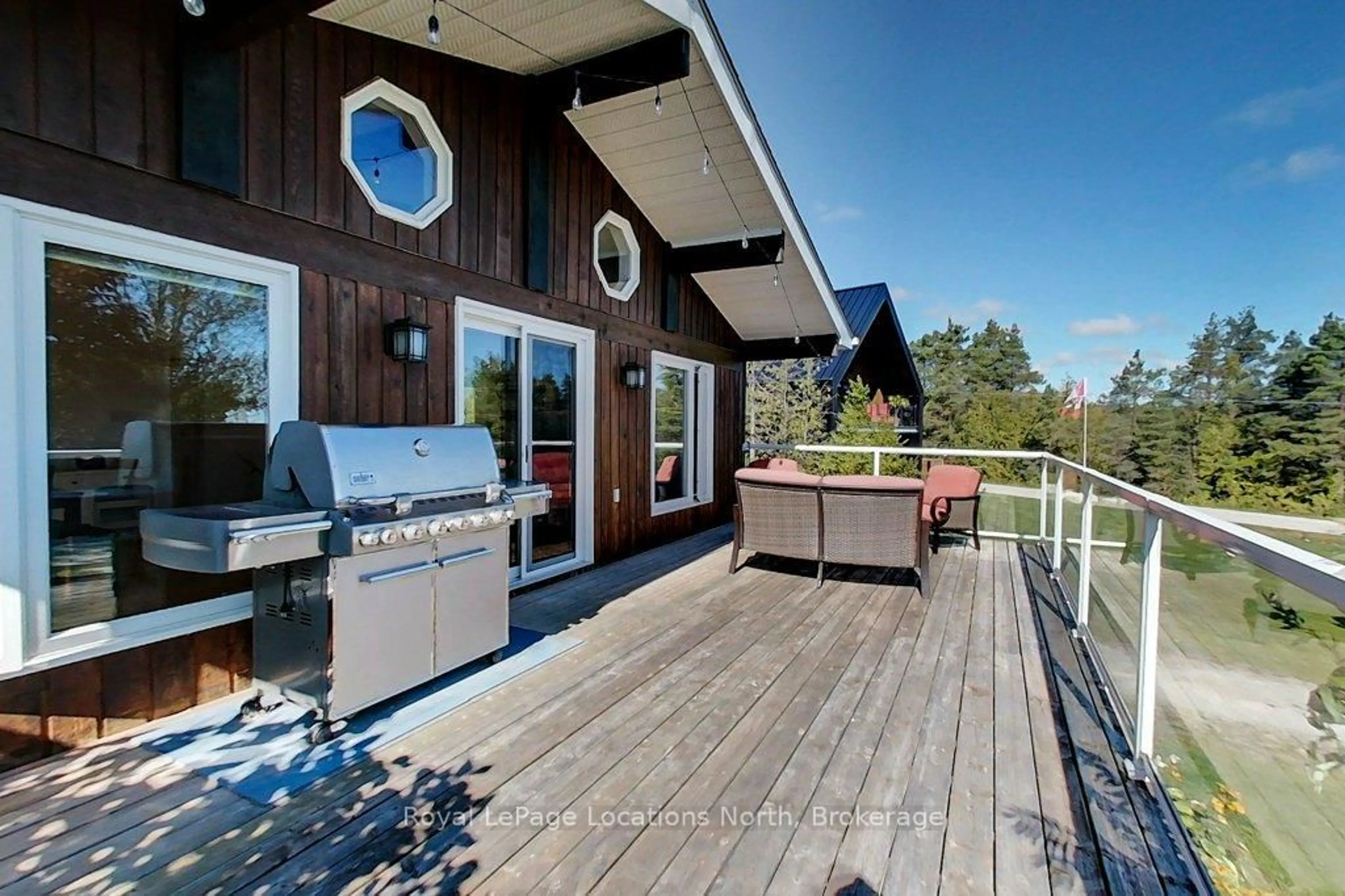 Patio, water/lake/river/ocean view for 306 Lakeshore Rd, Meaford Ontario N4L 0A7