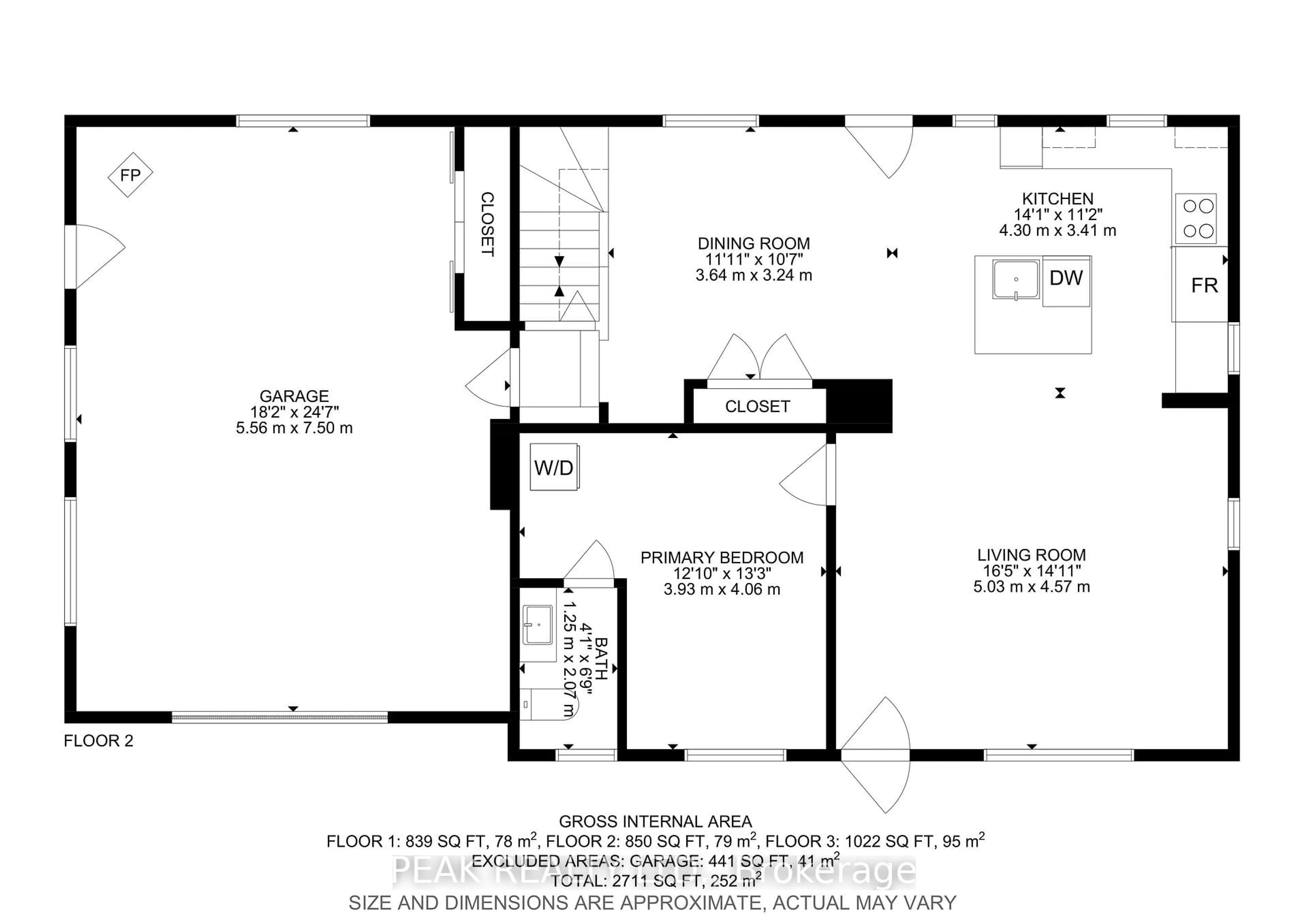 Floor plan for 9948 Northville Cres, Lambton Shores Ontario N0M 2N0