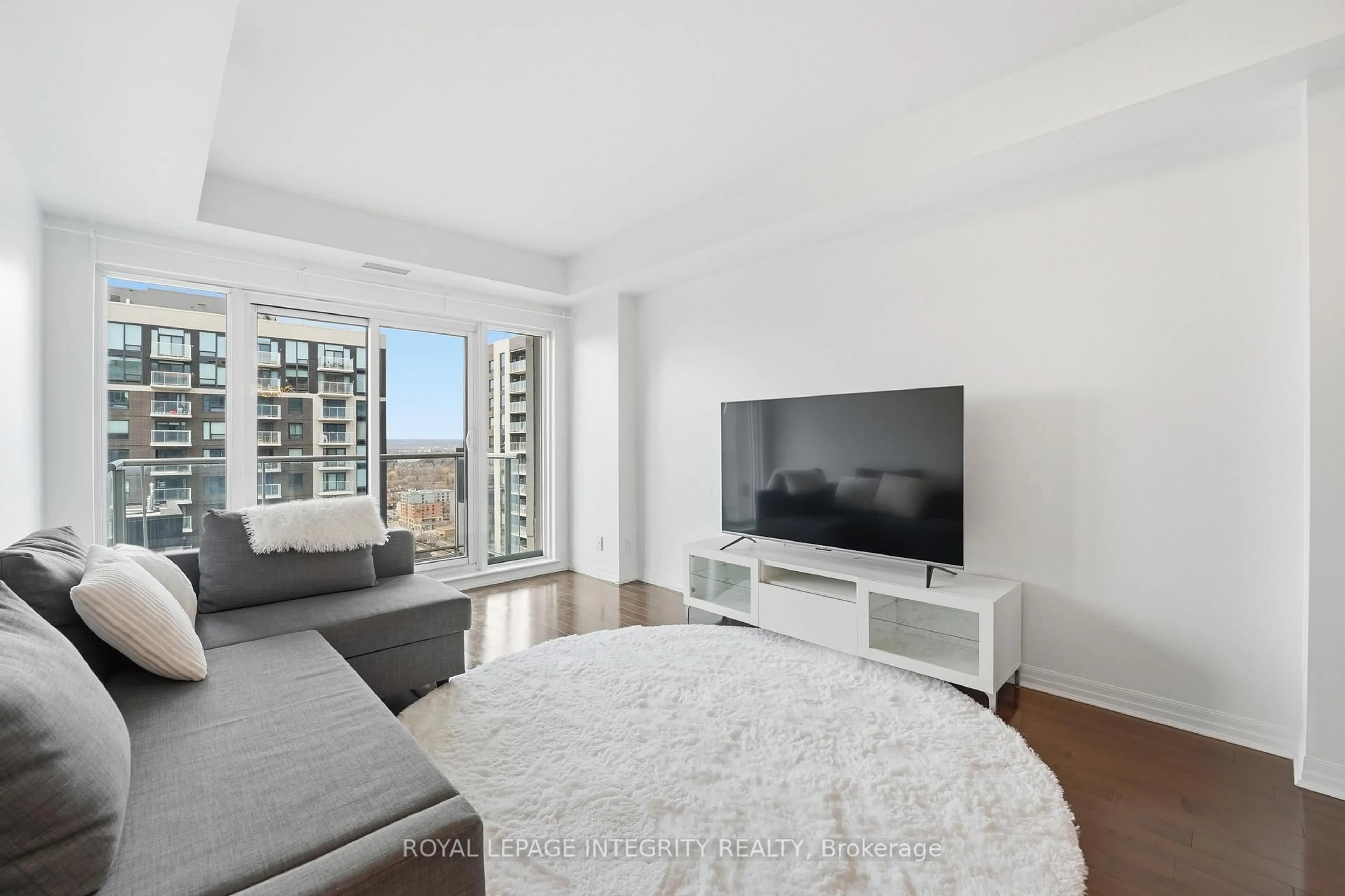 Living room with furniture, unknown for 242 Rideau St #2403, Ottawa Ontario K1N 0B7