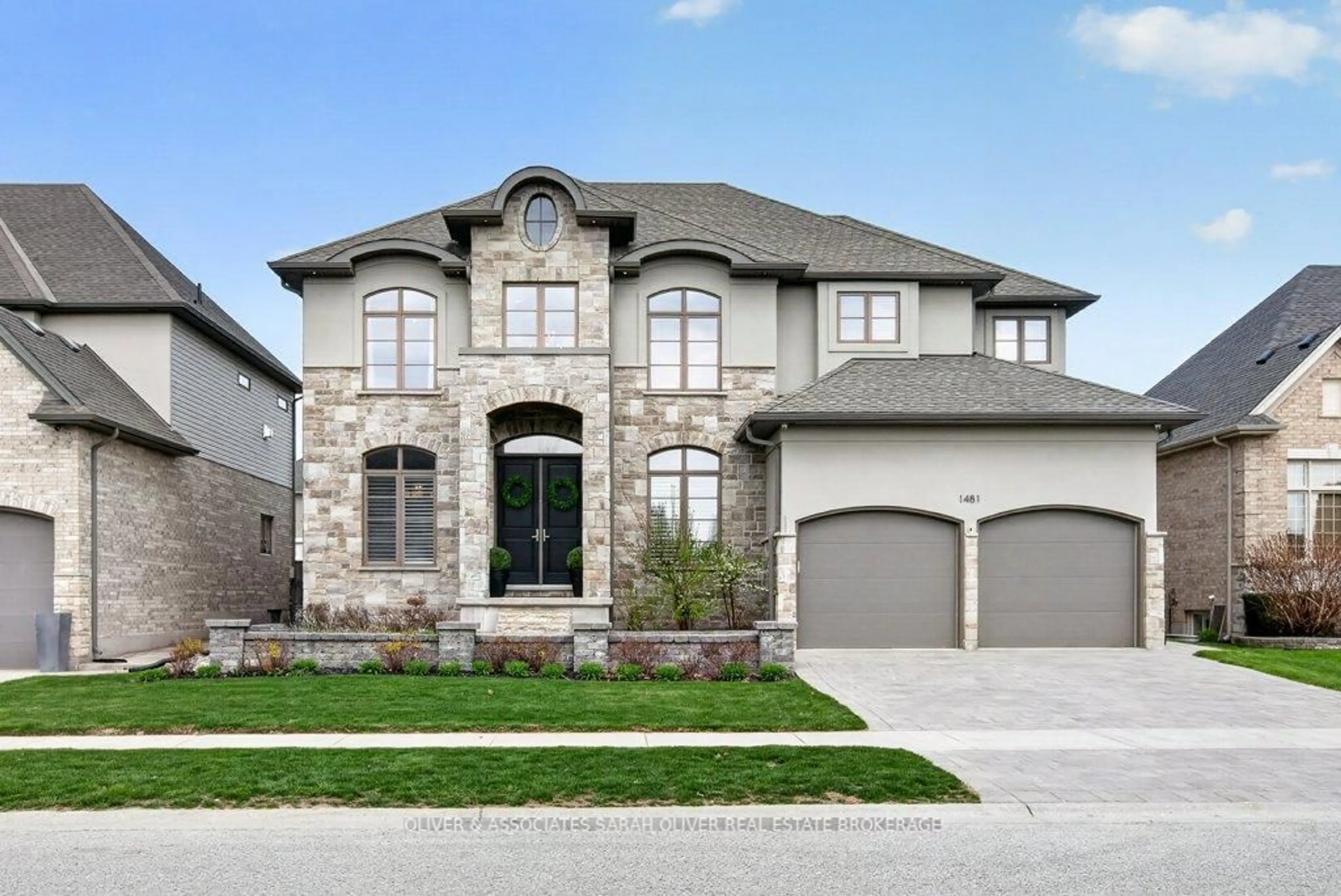 Home with brick exterior material, street for 1481 Jim Allen Way, London South Ontario N6K 0C2
