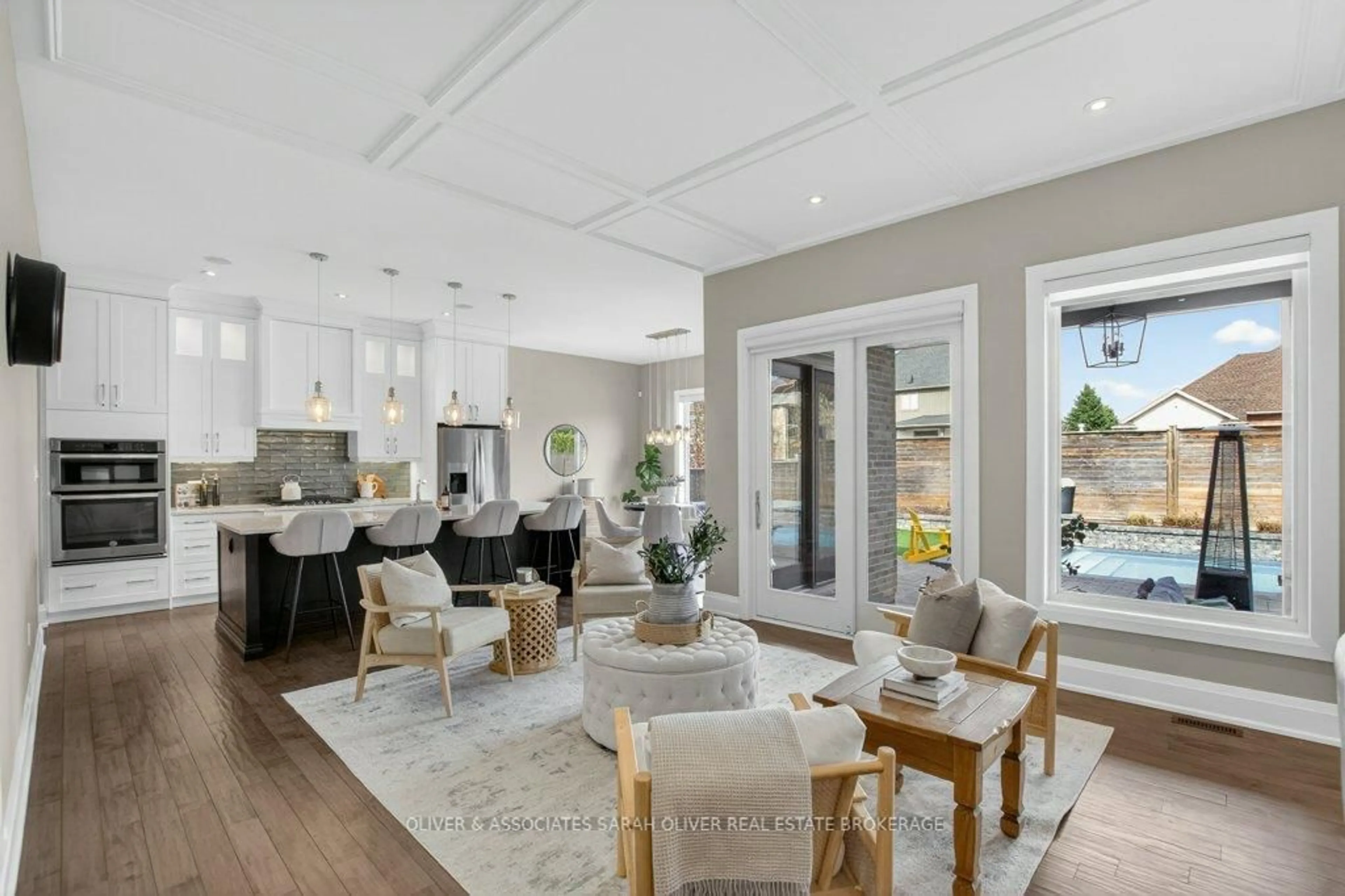 Open concept kitchen, unknown for 1481 Jim Allen Way, London South Ontario N6K 0C2