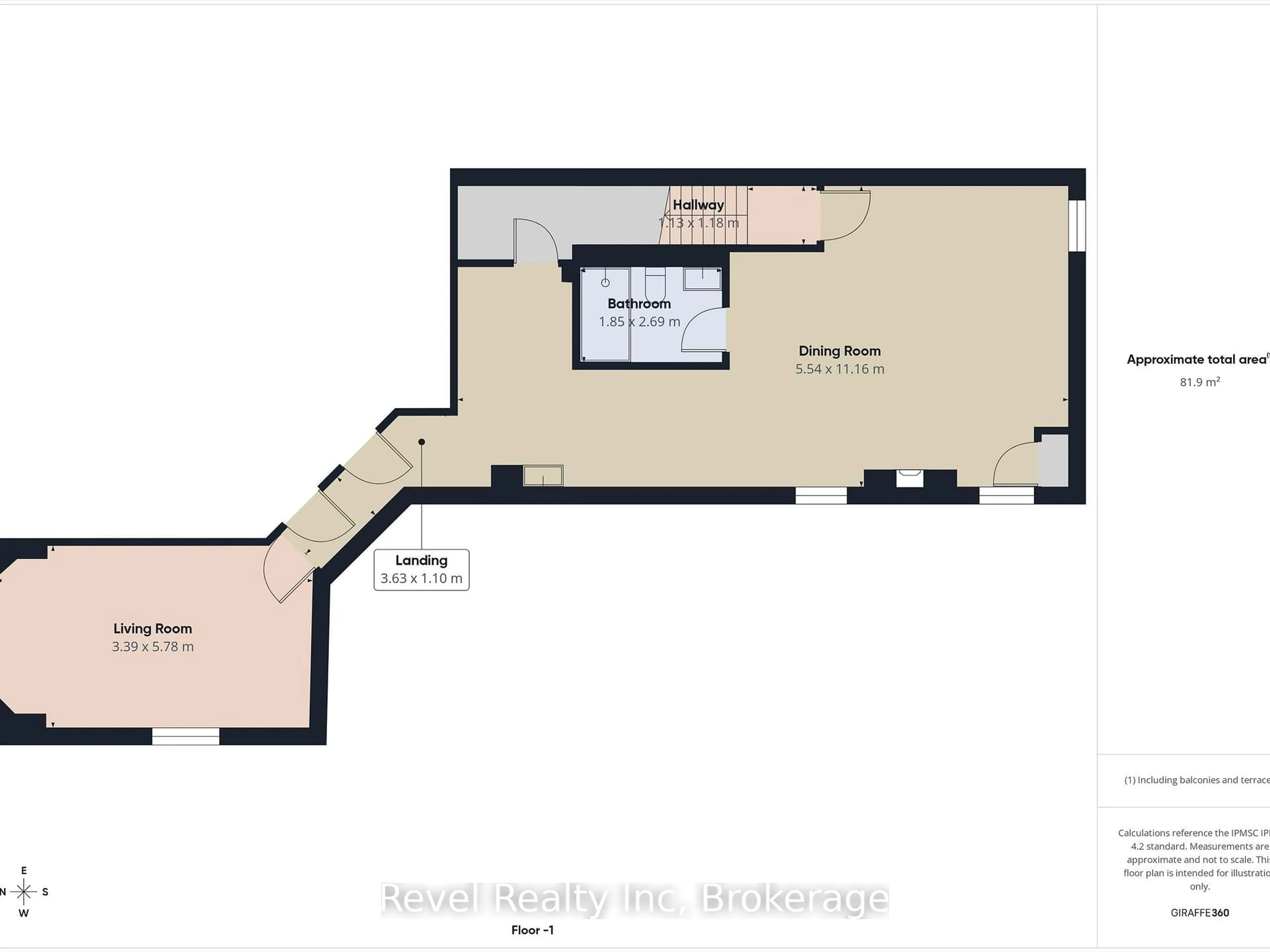 Floor plan for 181 Anglo St, Bracebridge Ontario P1L 2H3