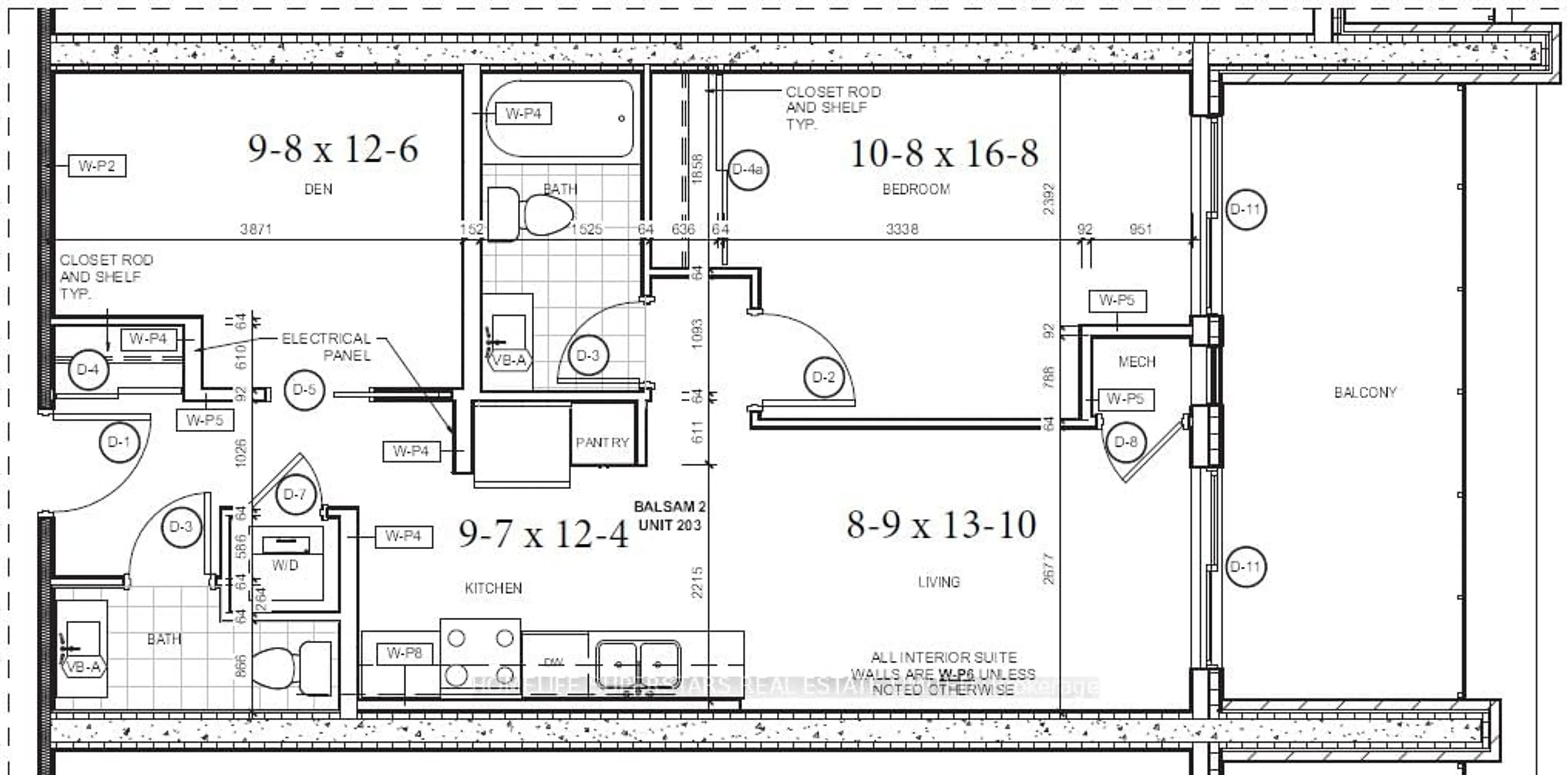 Floor plan for 62 Balsam St #B603, Waterloo Ontario N2L 3H2