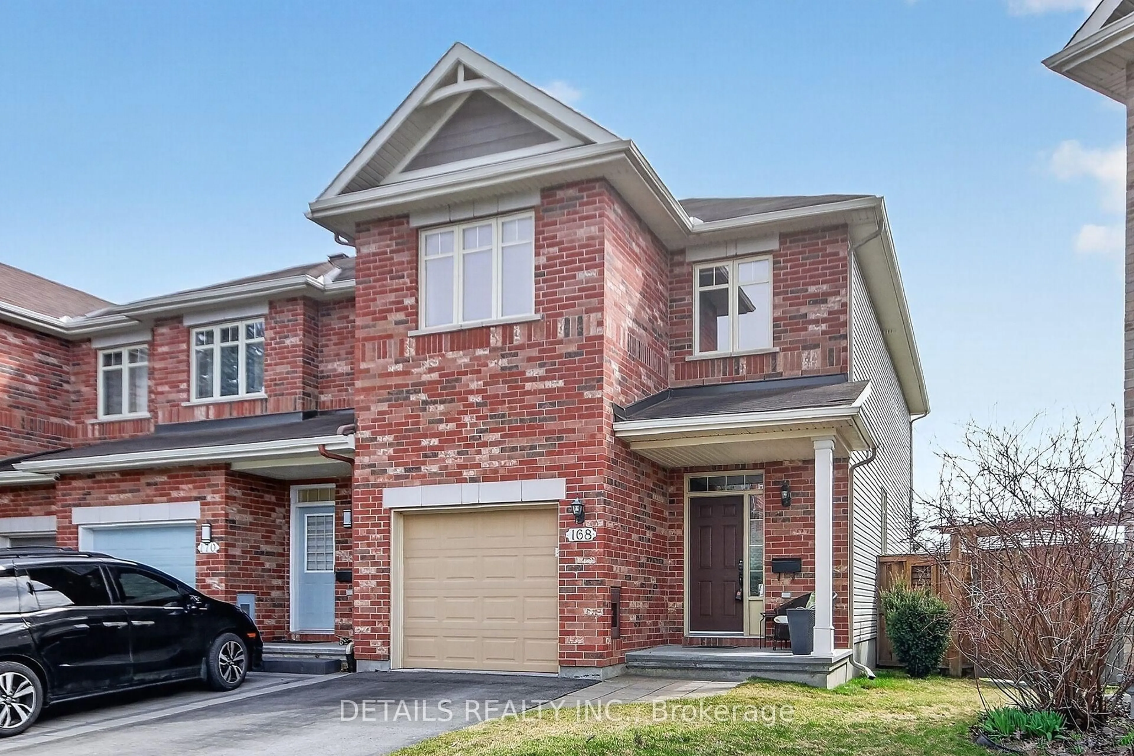 Home with brick exterior material, street for 168 Eye Bright Cres, Ottawa Ontario K1V 2K5