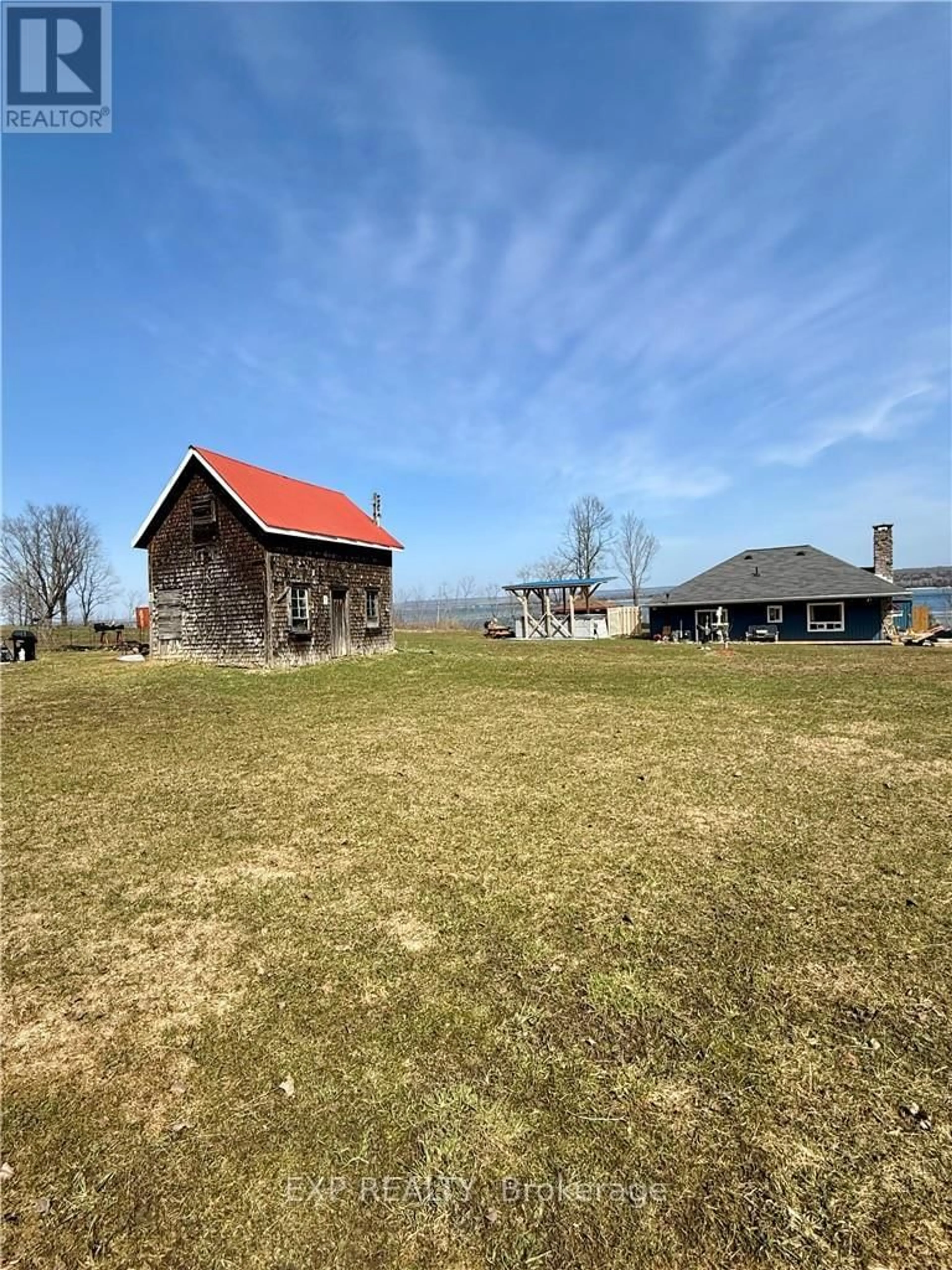 A pic from outside/outdoor area/front of a property/back of a property/a pic from drone, building for 50 Scotts Bluff, Burpee & Mills Ontario P0P 1E0