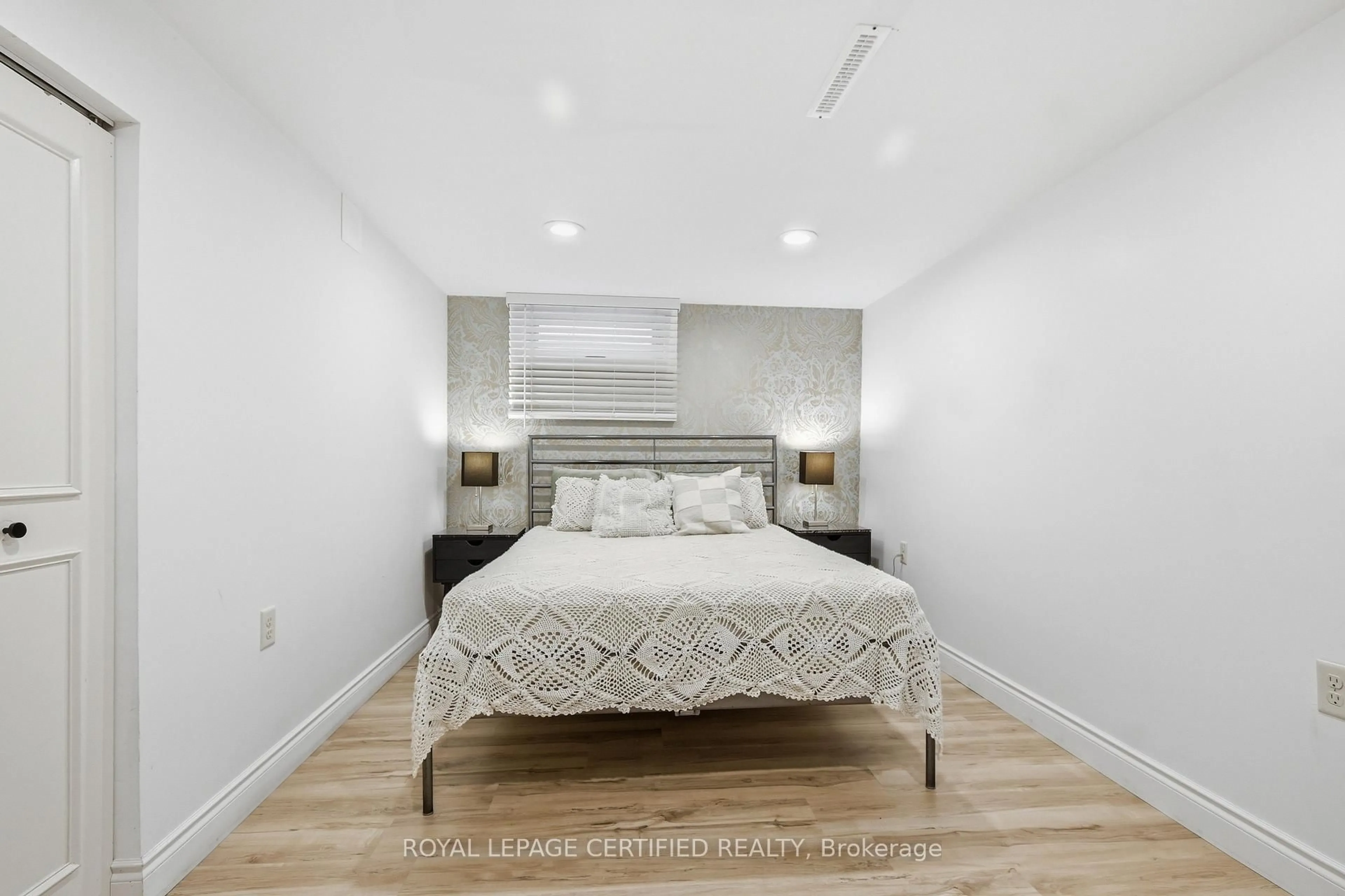 Bedroom with bed, unknown for 2435 Mckay Ave, Windsor Ontario N9E 2P4