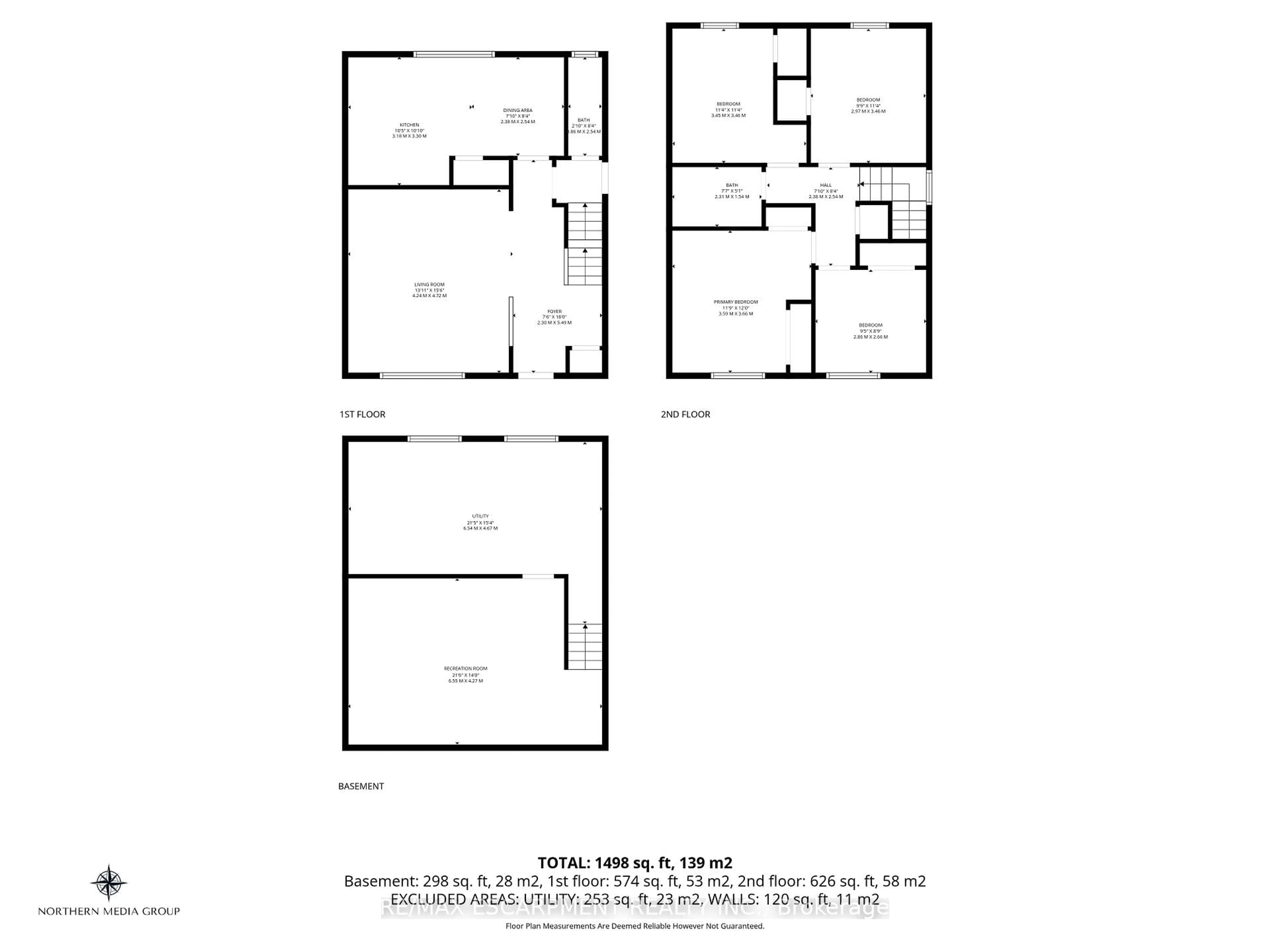 Floor plan for 102 Berkindale Dr, Hamilton Ontario L8E 1M5