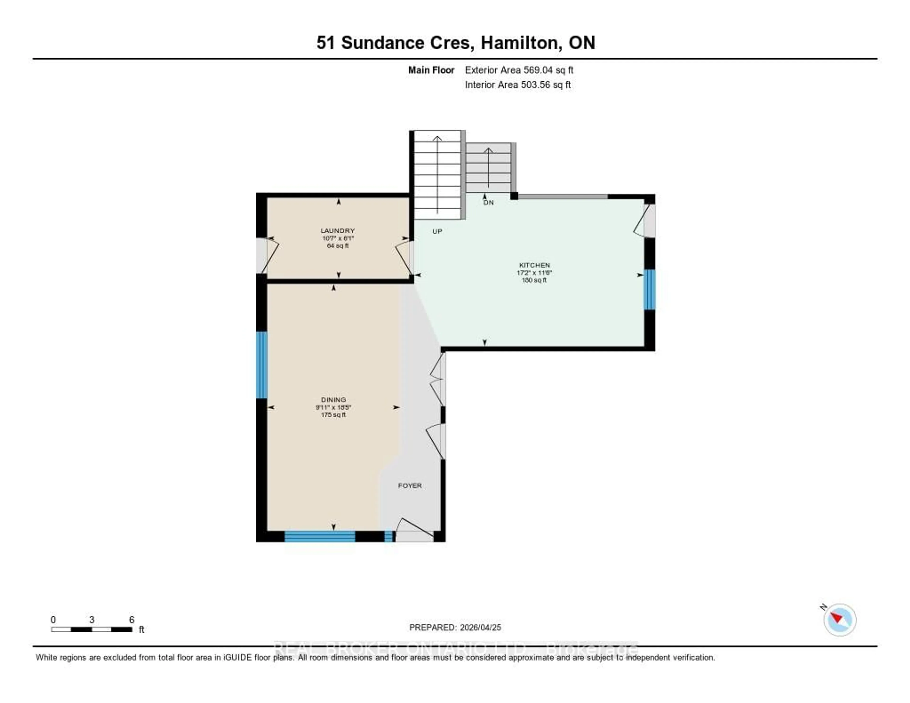 Floor plan for 51 Sundance Cres, Hamilton Ontario L0R 1P0