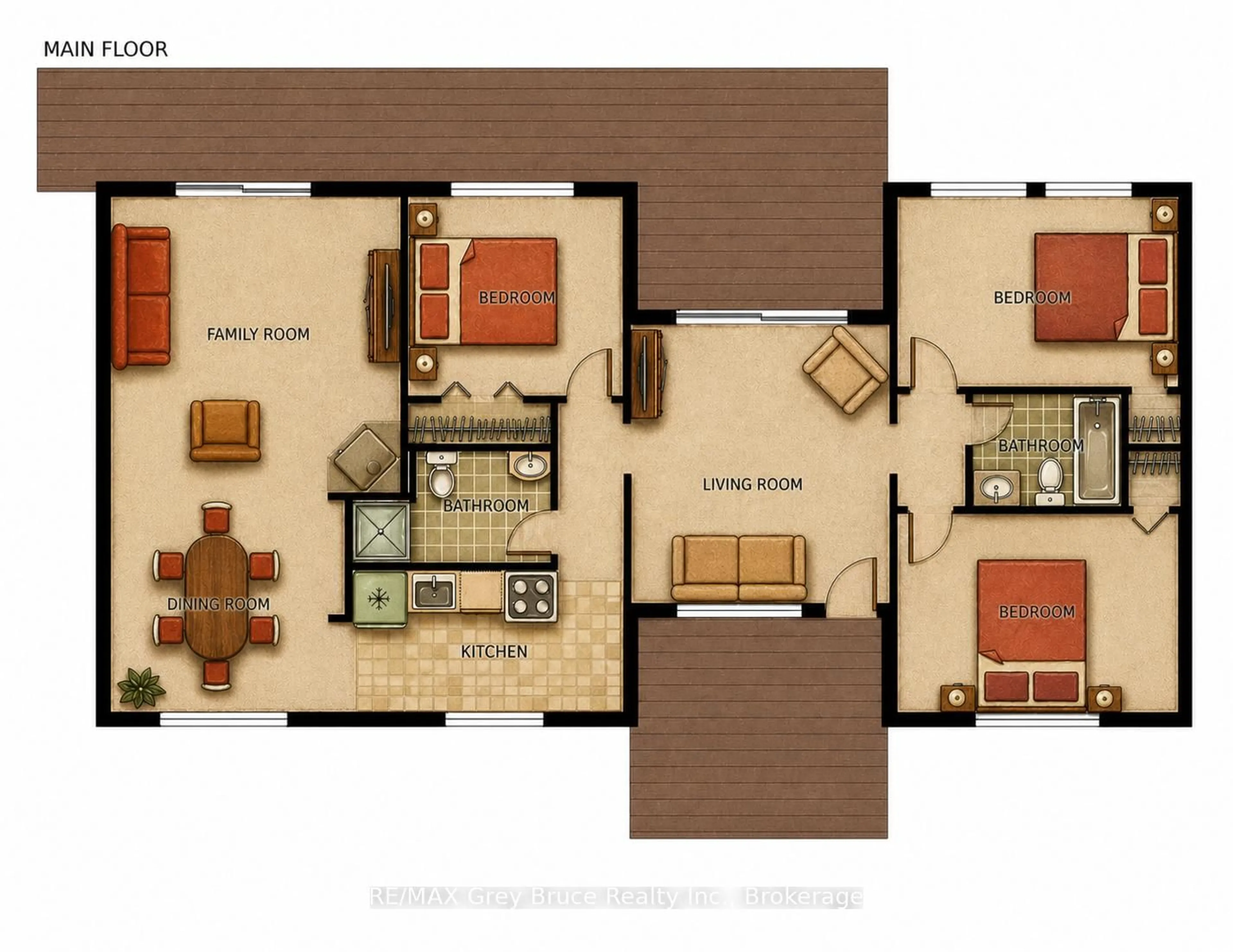 Floor plan for 85 Grant Watson Dr, Northern Bruce Peninsula Ontario N0H 2R0