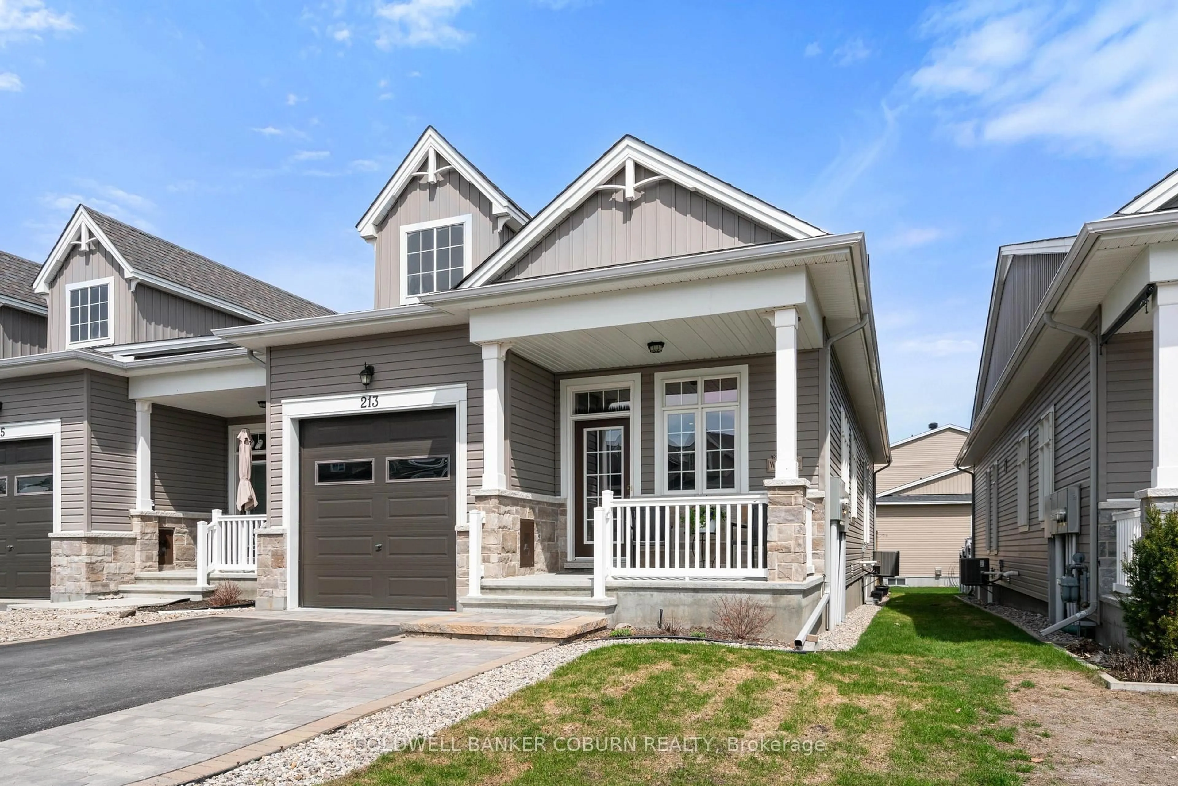 Home with vinyl exterior material, street for 213 Oxford St, North Grenville Ontario K0G 1J0