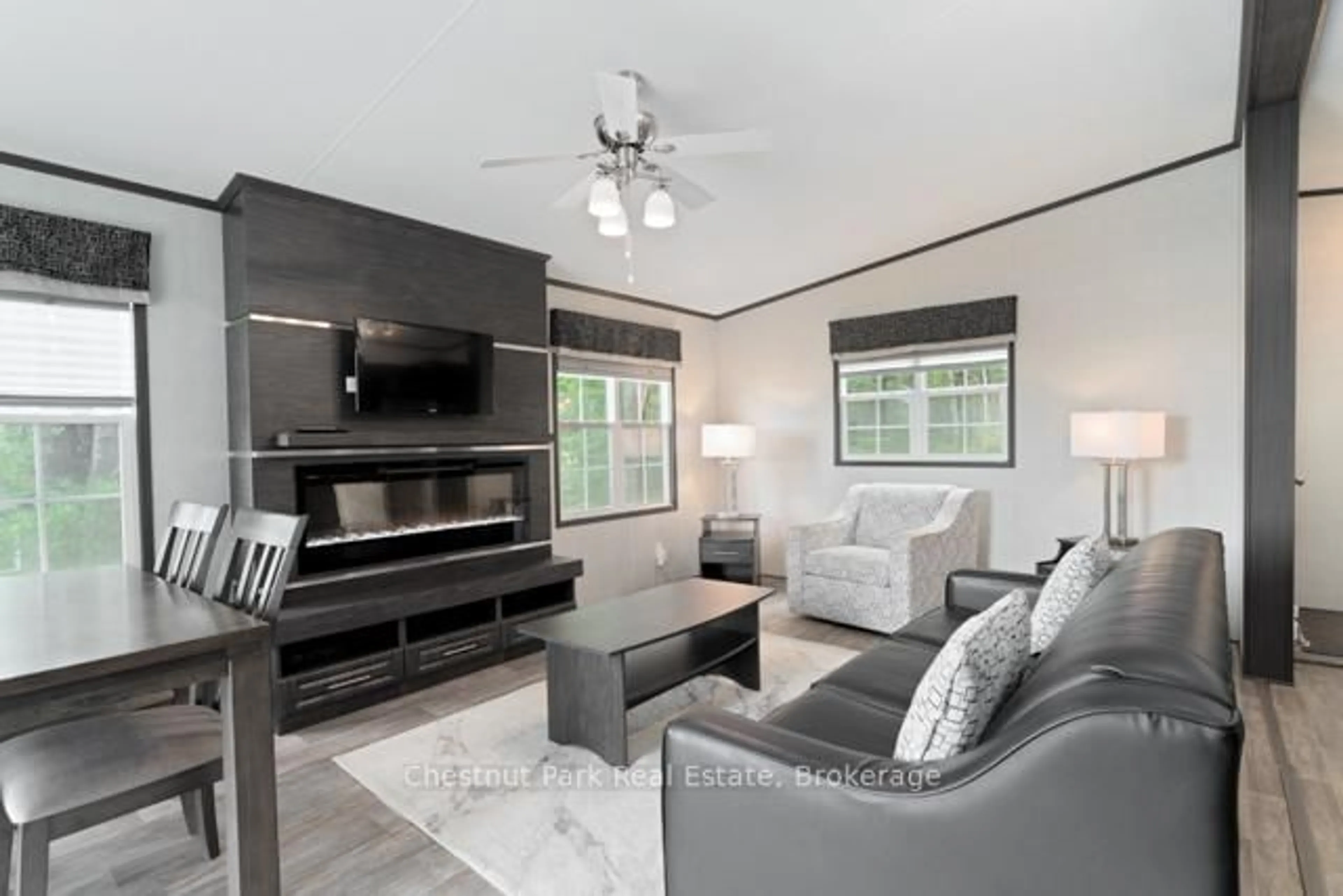 Living room with furniture, unknown for 1047 Bonnie Lake Camp Rd #701, Bracebridge Ontario P1L 1W9