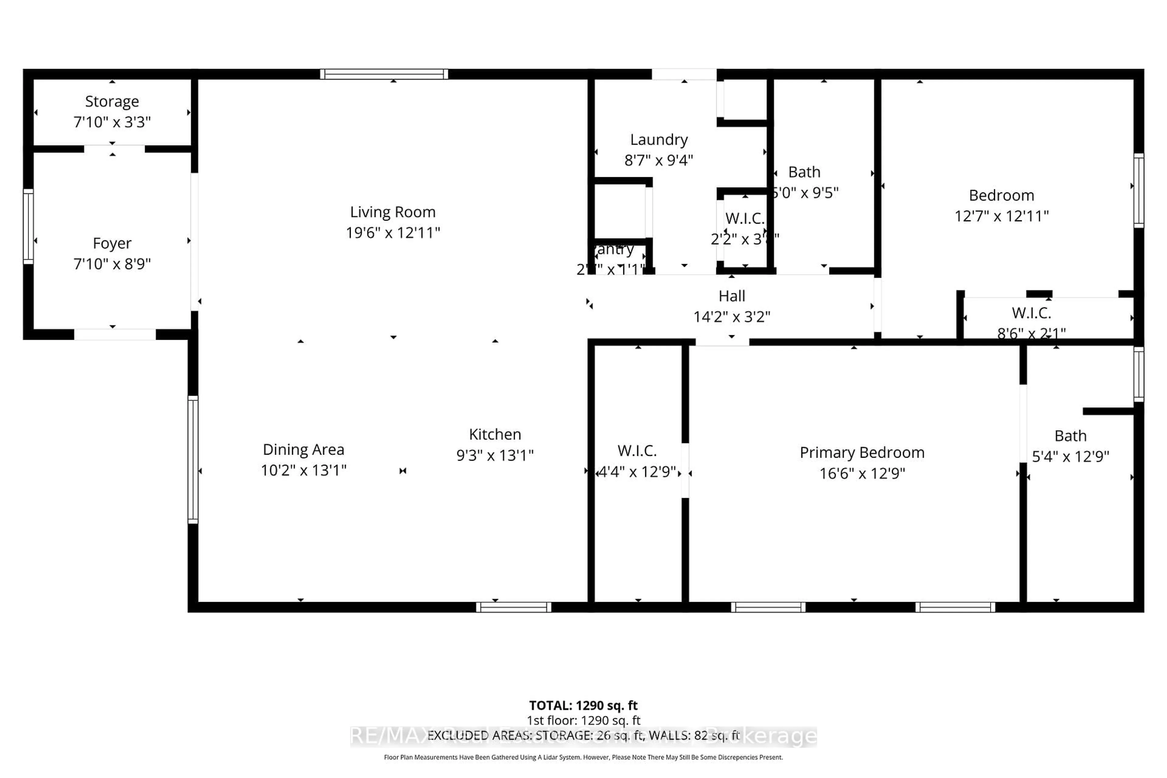 Floor plan for 116 Parkview Circ, Wellington North Ontario N0G 2K0