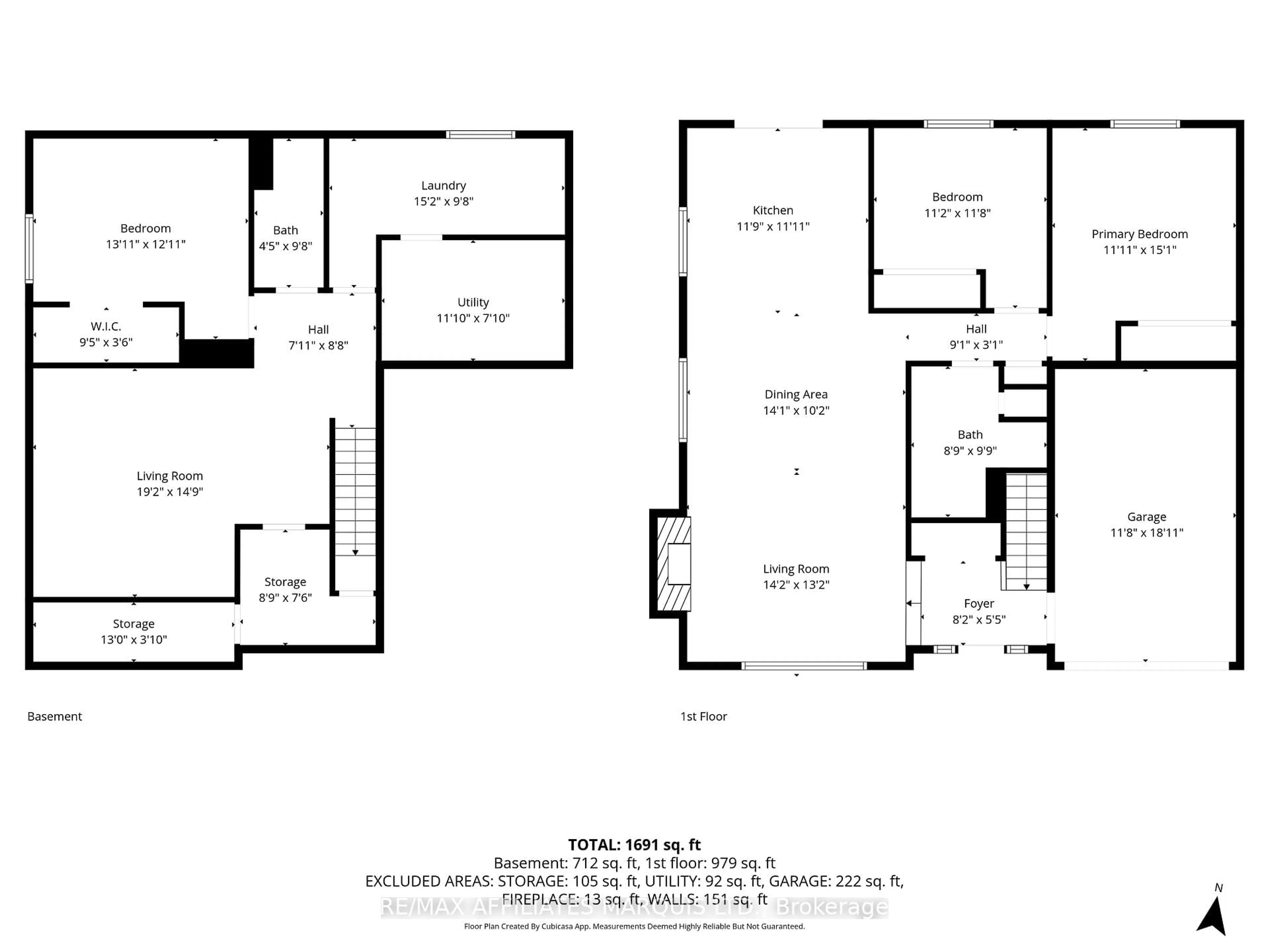Floor plan for 20309 Andrea Ave, South Glengarry Ontario K0C 2C0