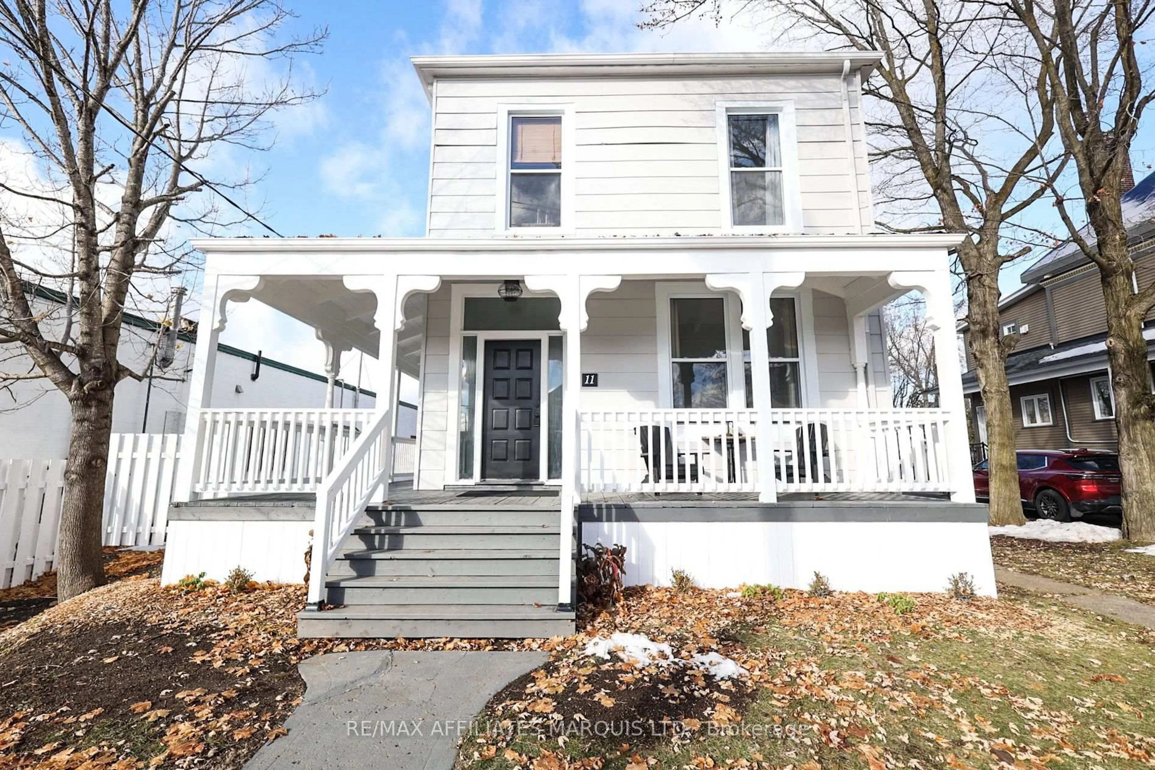 Home with vinyl exterior material, street for 11 Elgin St, North Glengarry Ontario K0C 1A0