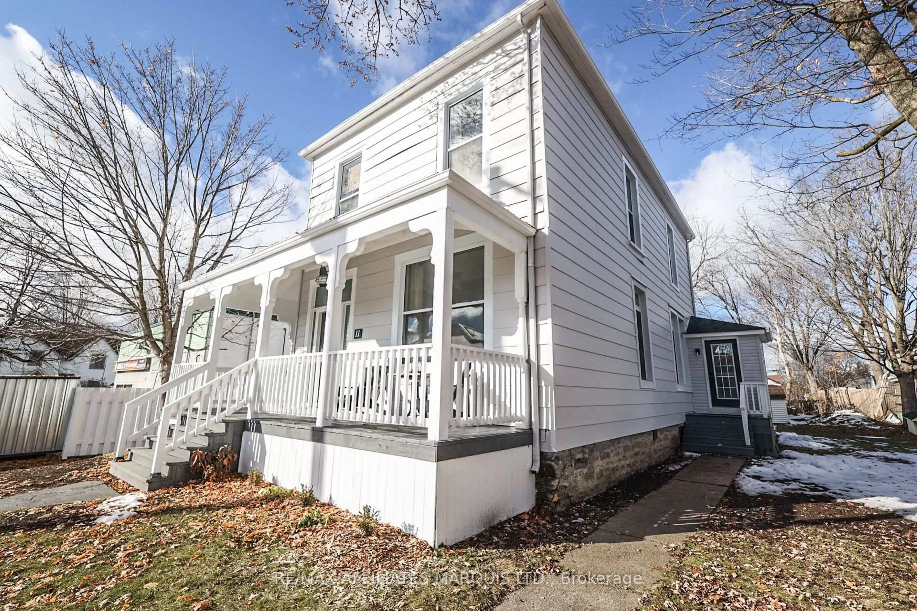 Home with vinyl exterior material, street for 11 Elgin St, North Glengarry Ontario K0C 1A0