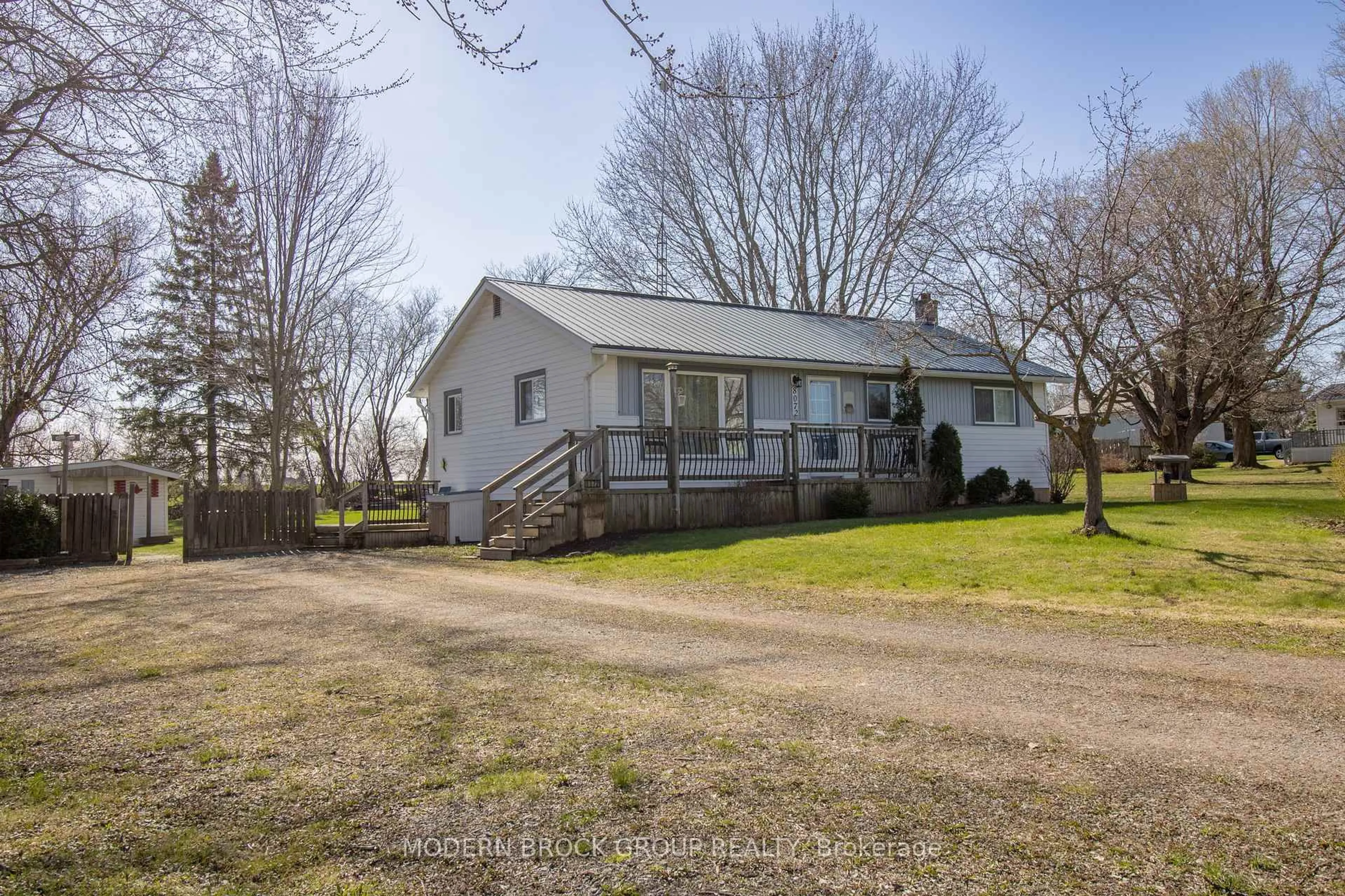 A pic from outside/outdoor area/front of a property/back of a property/a pic from drone, street for 8072 County Road 29 Rd, Elizabethtown-Kitley Ontario K0E 1A0