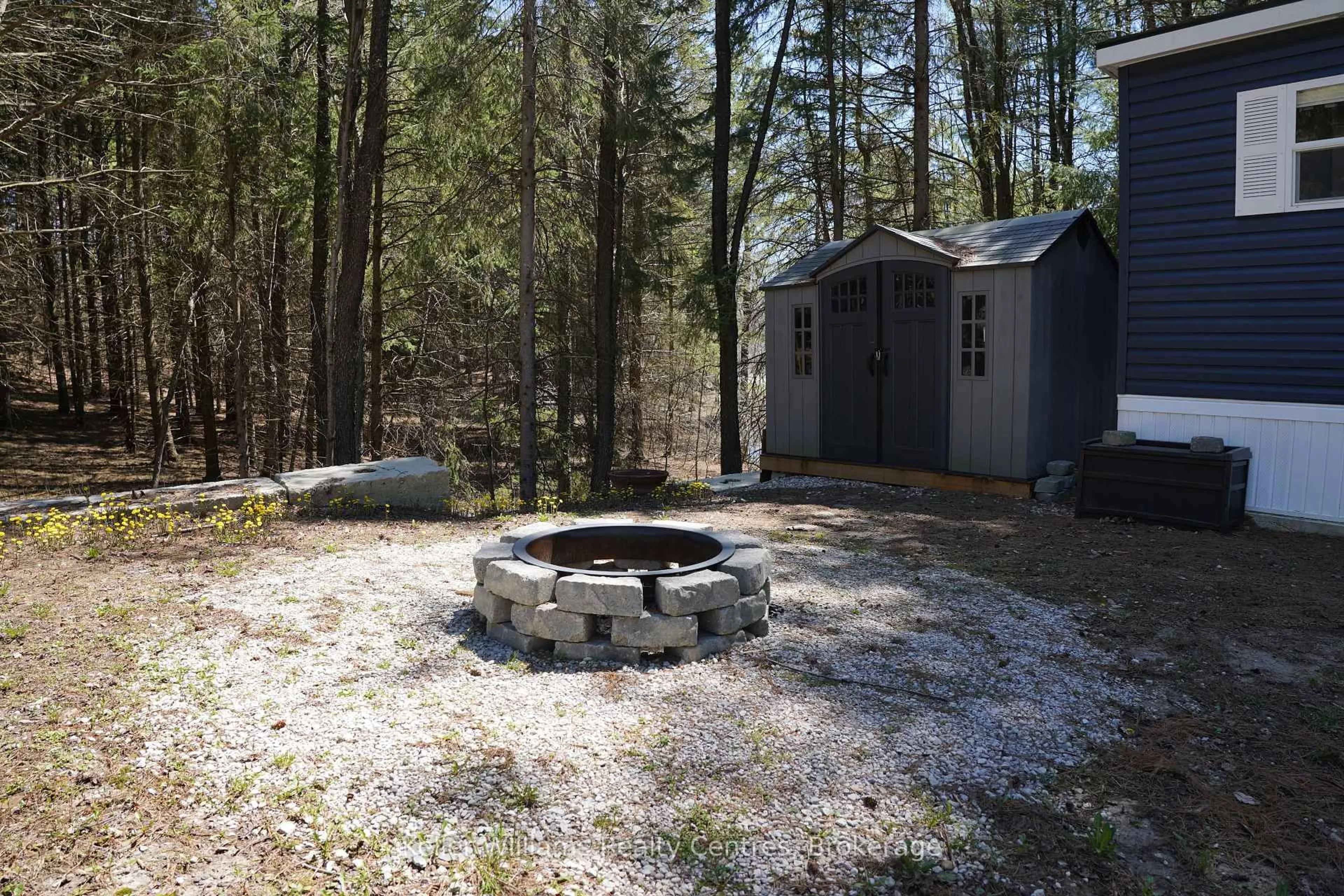 Patio, forest/trees view for 13 Southline Ave #W16, Huron-Kinloss Ontario N2Z 2X5