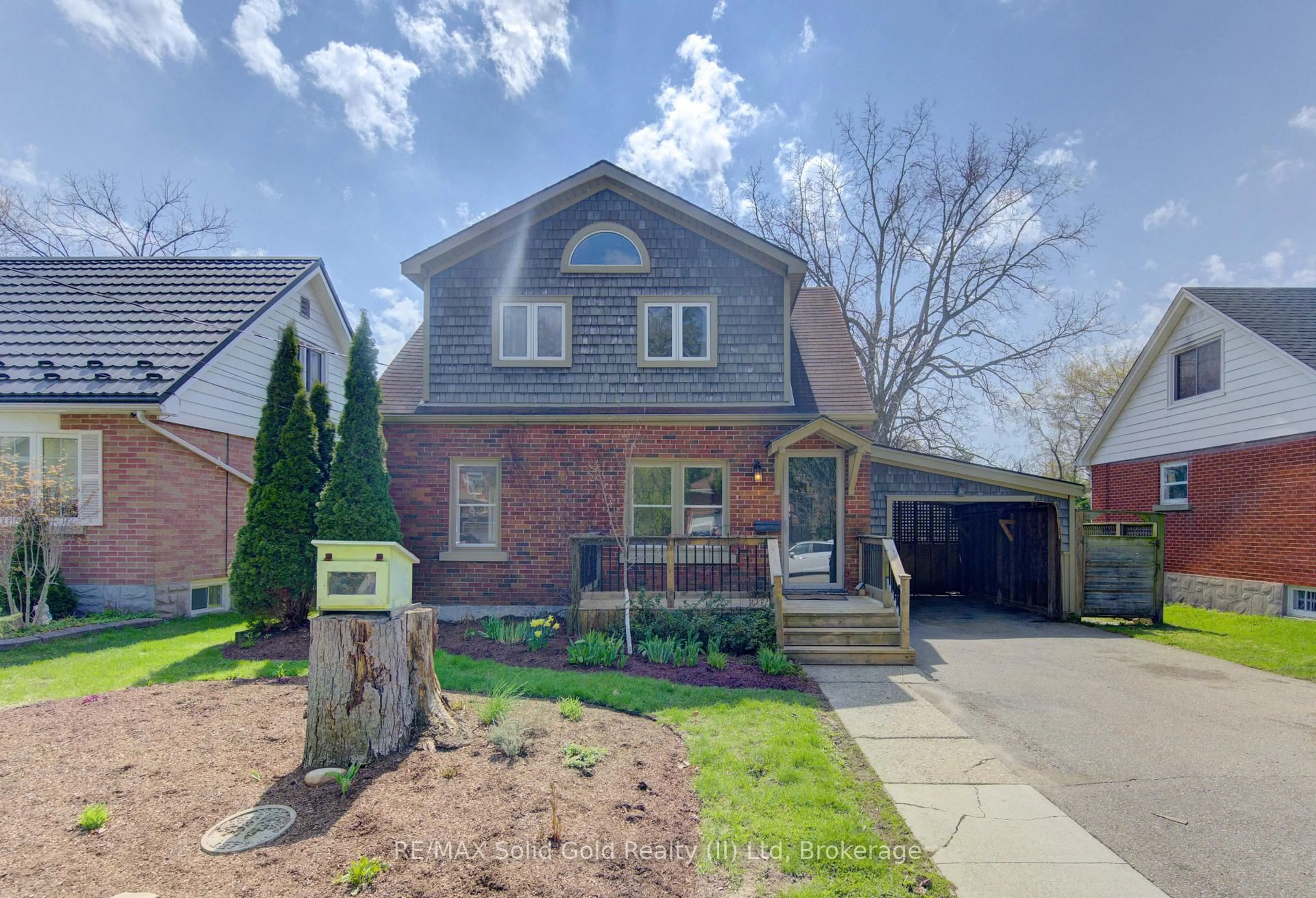 Home with brick exterior material, street for 163 Binscarth Rd, Kitchener Ontario N2M 3E4