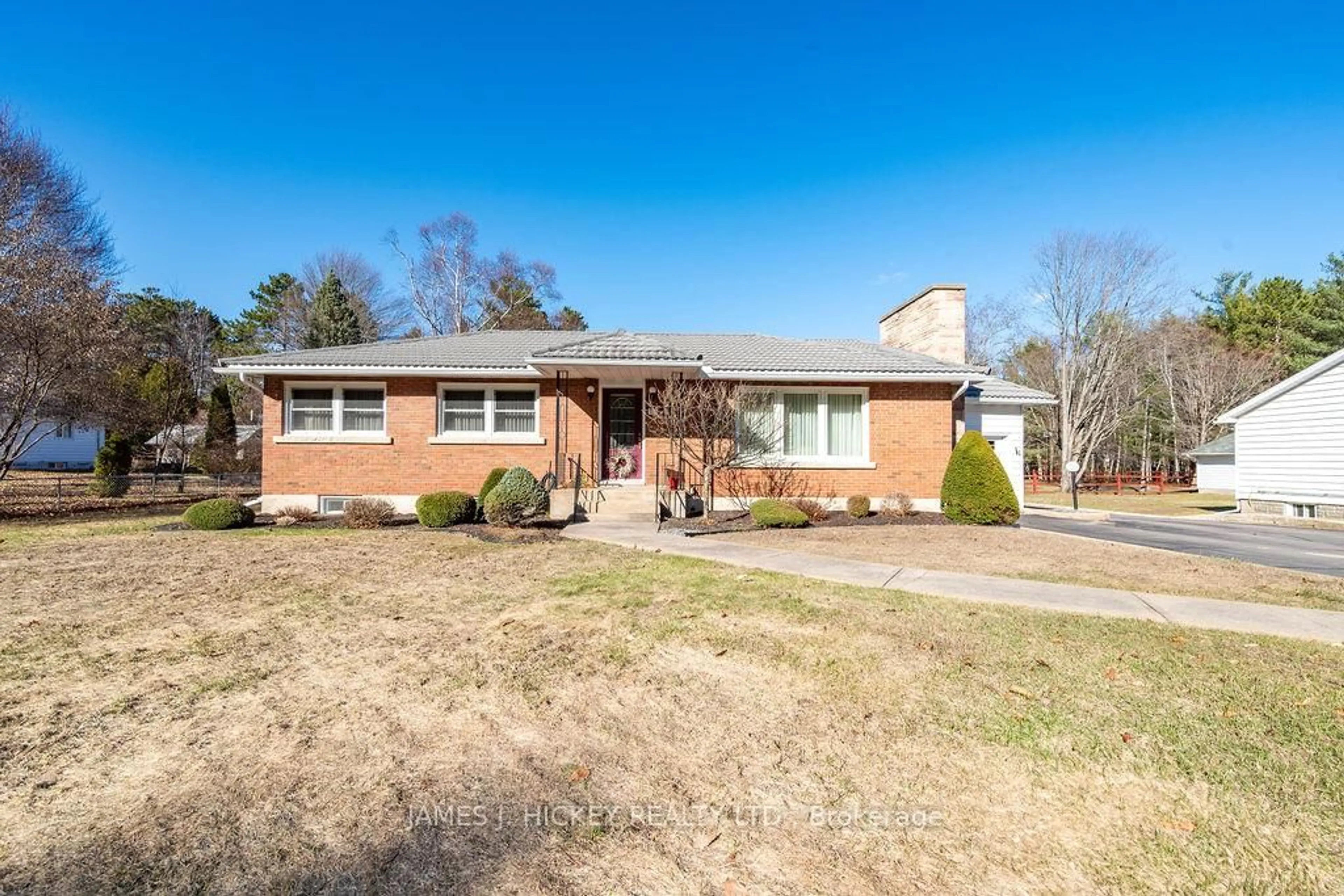 Home with brick exterior material, street for 33430 Hwy 17 Highway, Deep River Ontario K0J 1P0