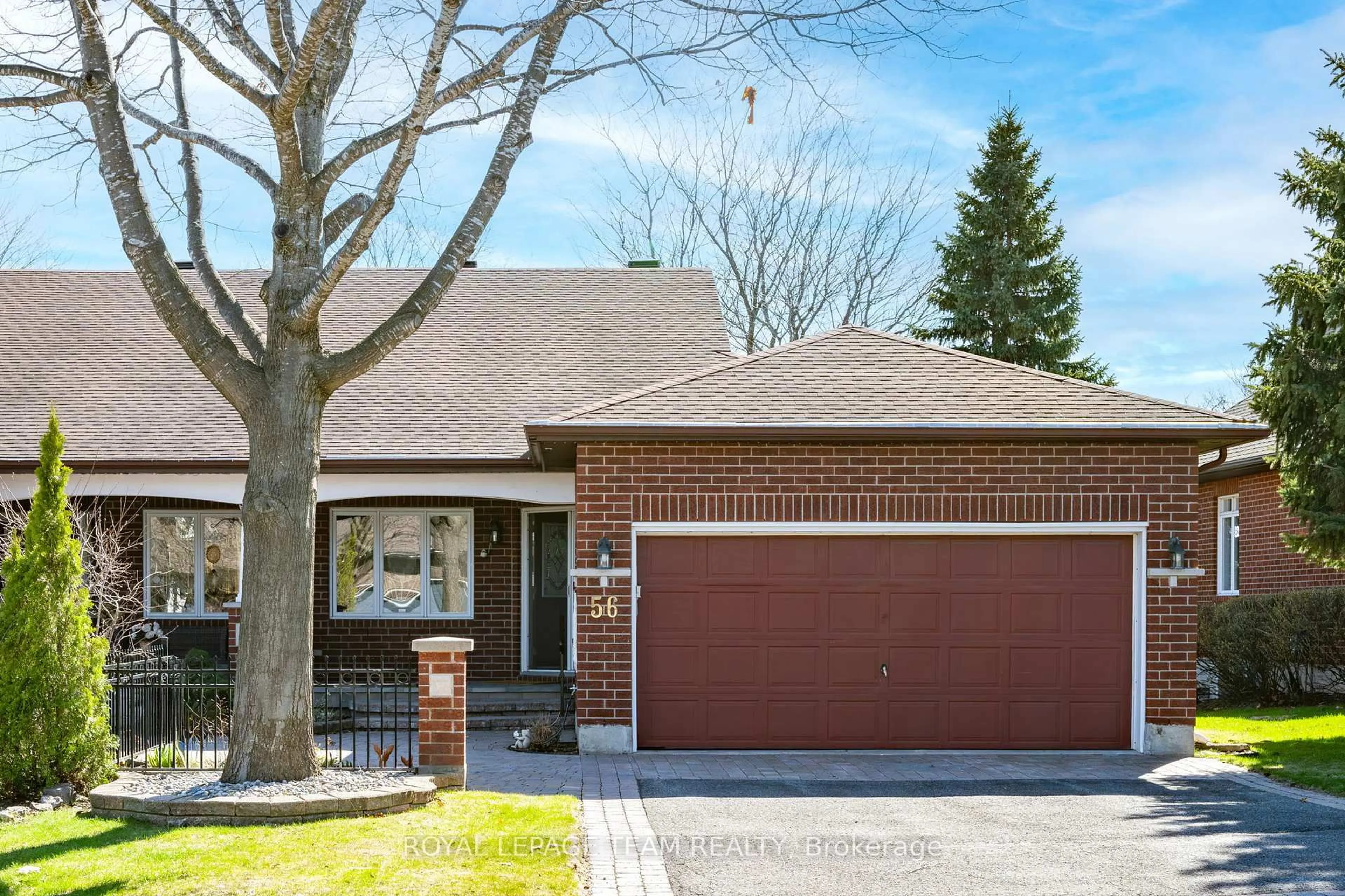Home with brick exterior material, street for 56 Coulson Crt, Ottawa Ontario K2K 2X9