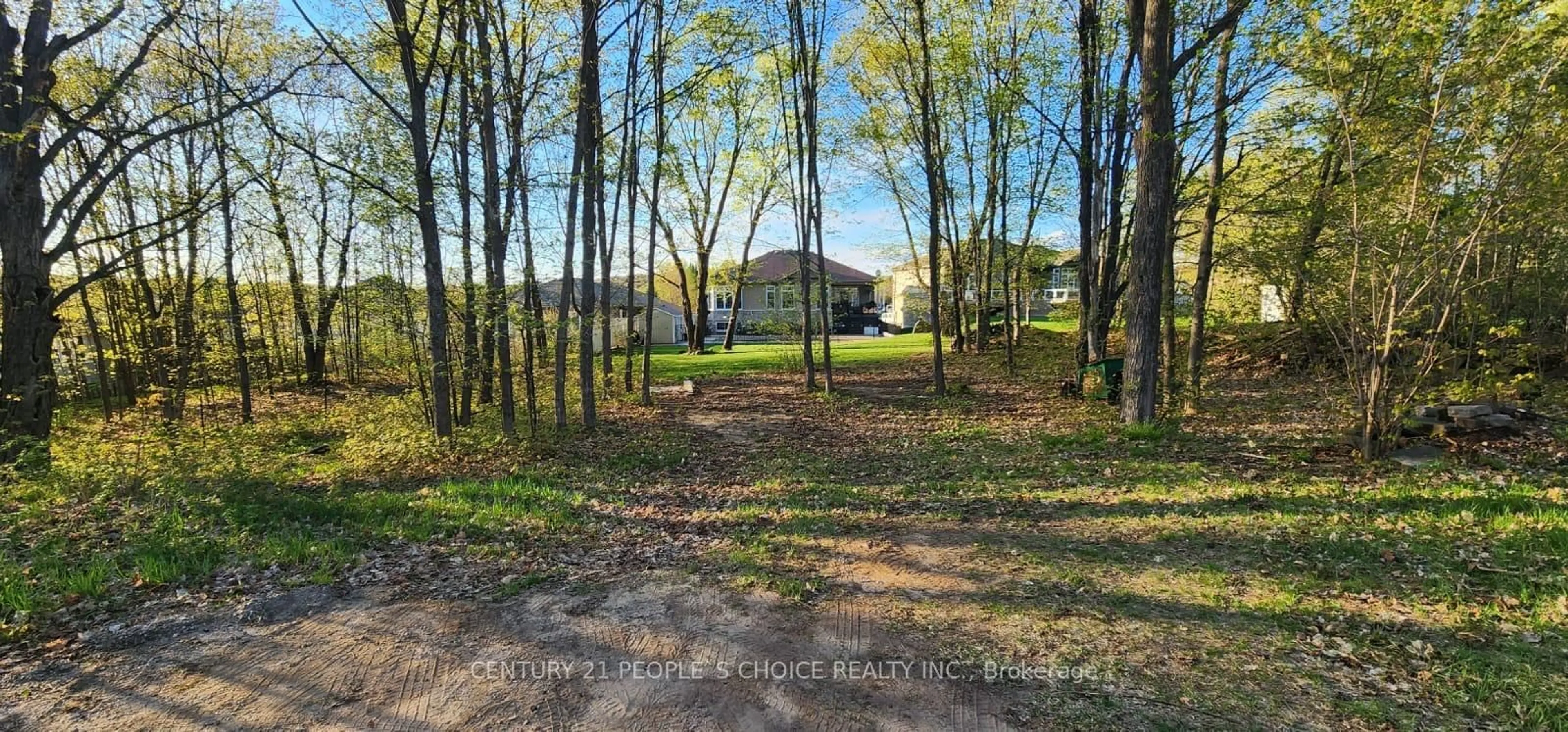 A pic from outside/outdoor area/front of a property/back of a property/a pic from drone, forest/trees view for 738 Airport Rd Rd, North Bay Ontario P1B 8G6